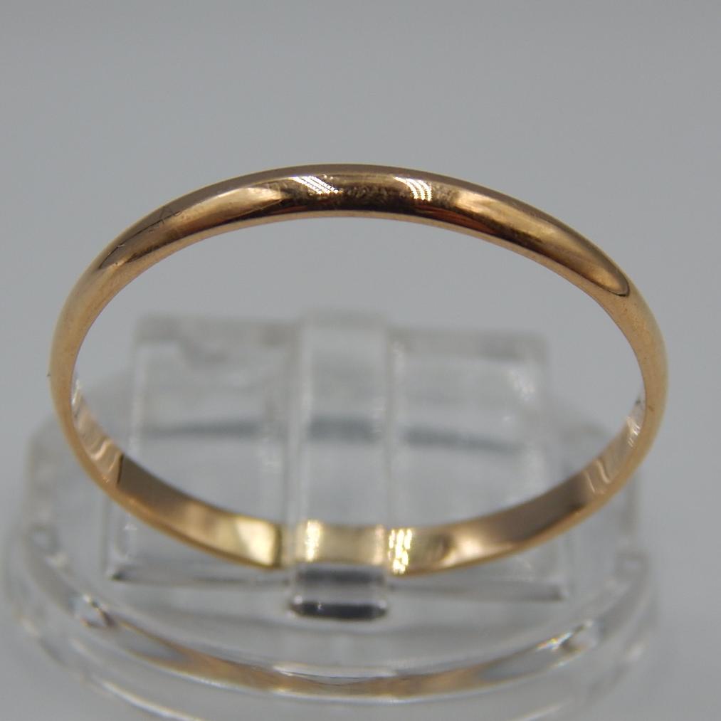 Обручальное кольцо из красного золота (33897488)  0