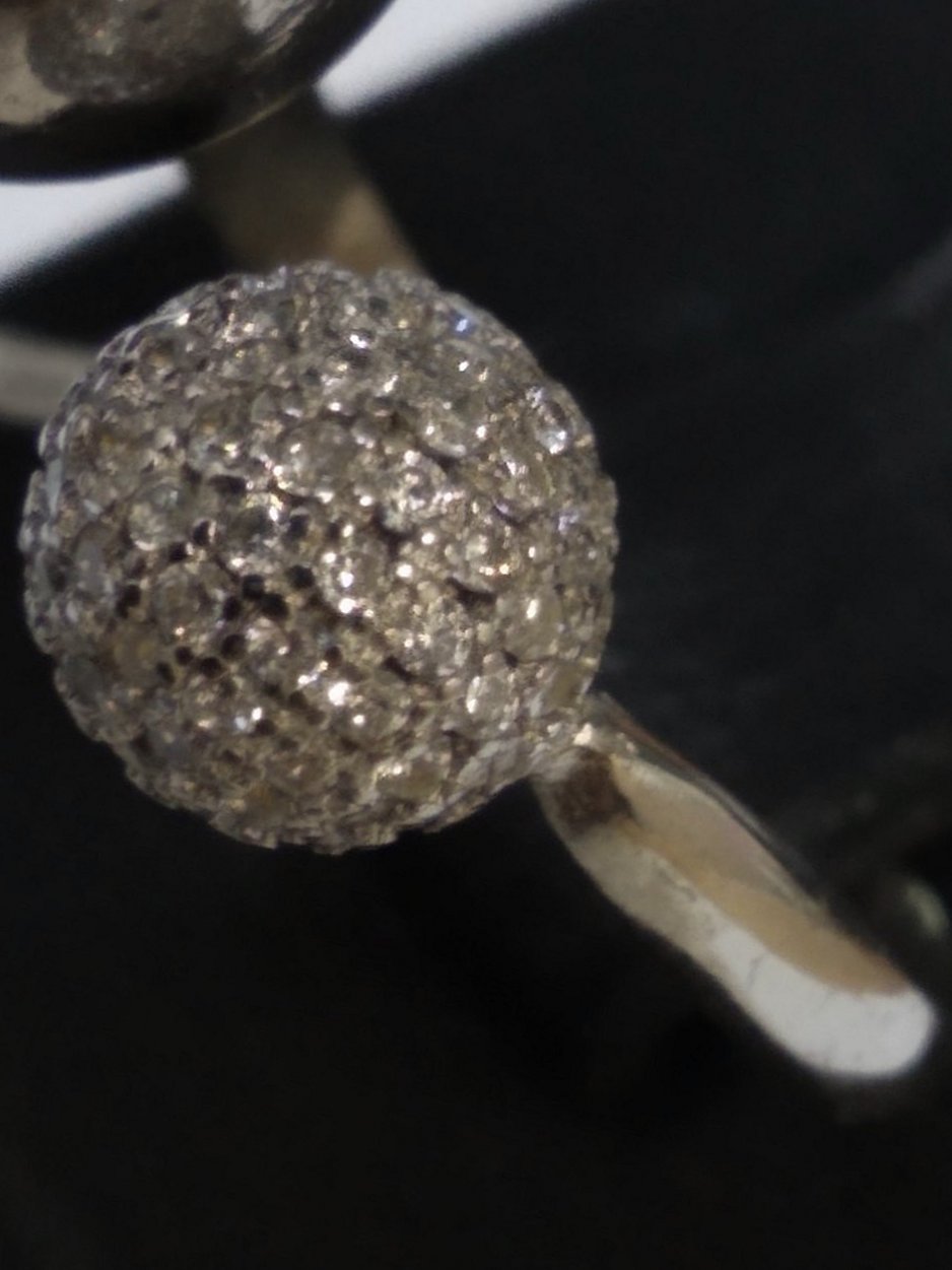 Серебряное кольцо с цирконием (33056018) 6