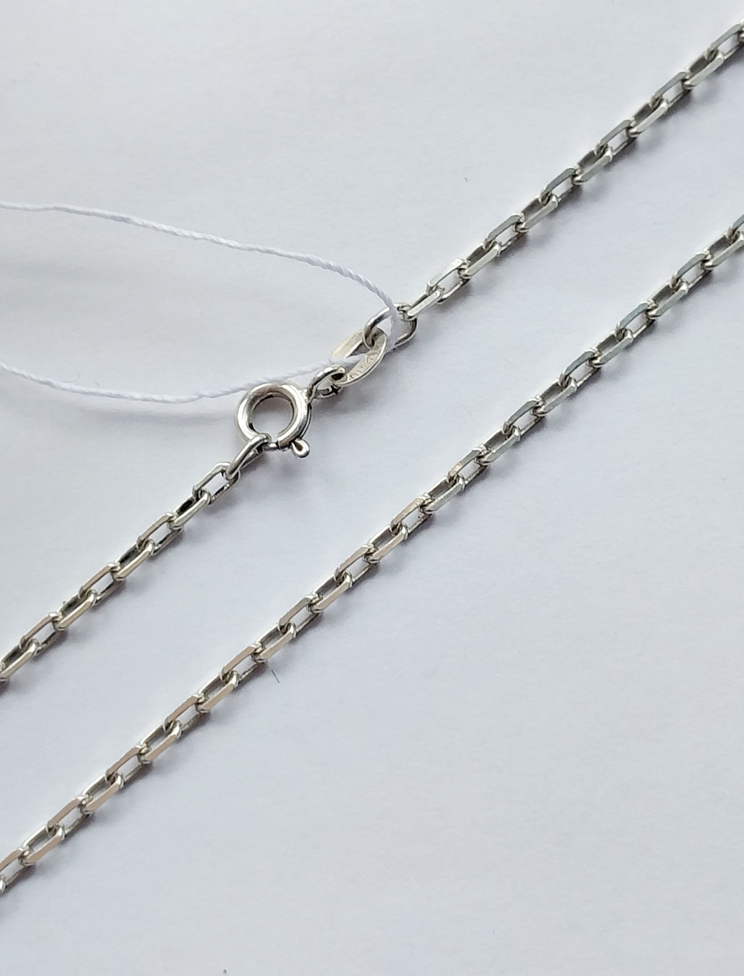 Срібний ланцюг із плетінням Якірне (33026830) 0