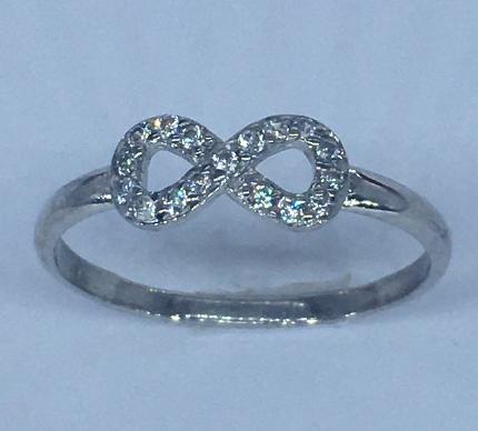 Серебряное кольцо с цирконием (30507556) 0