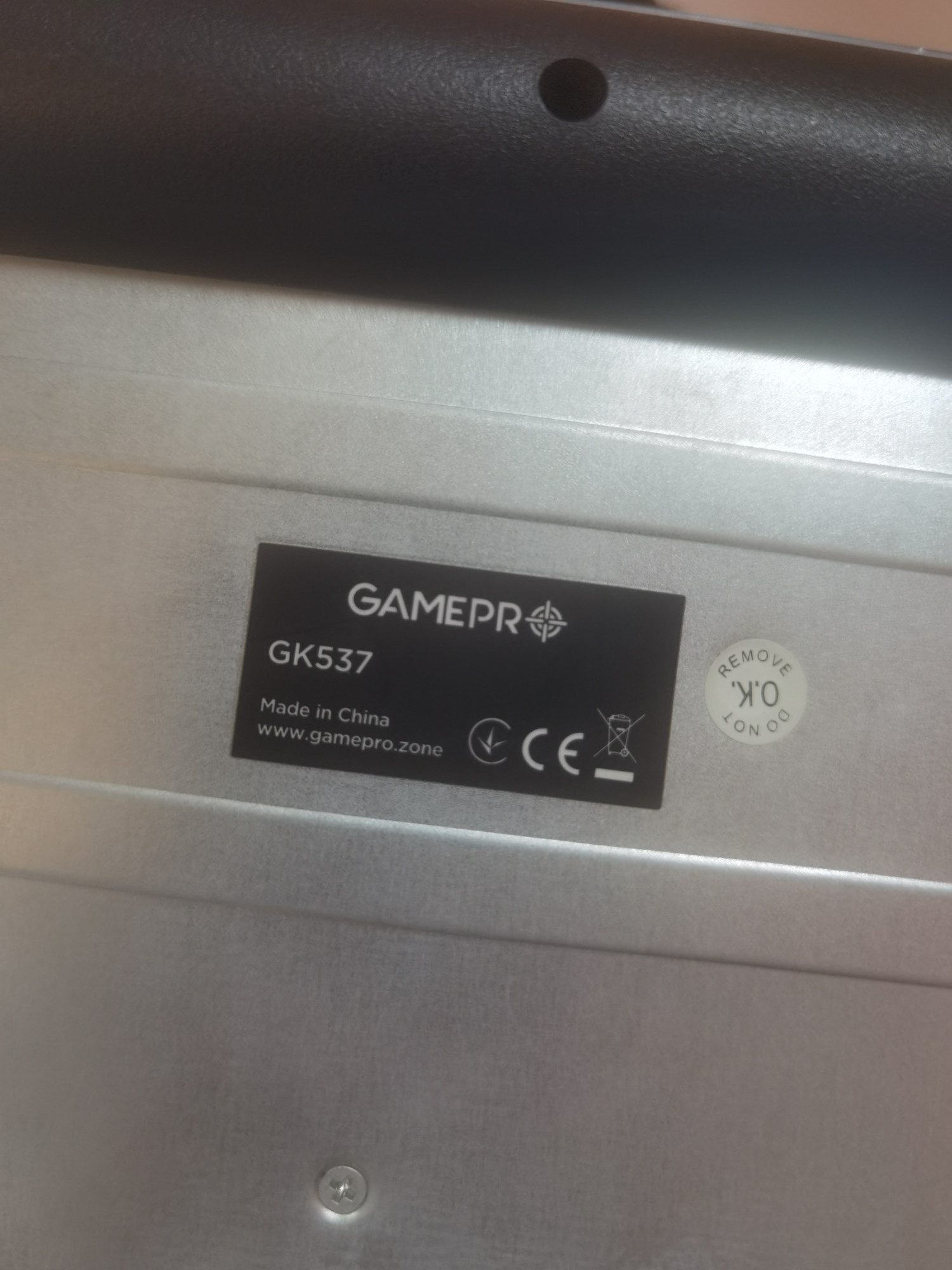 Клавіатура GamePro Nitro GK537 USB 2