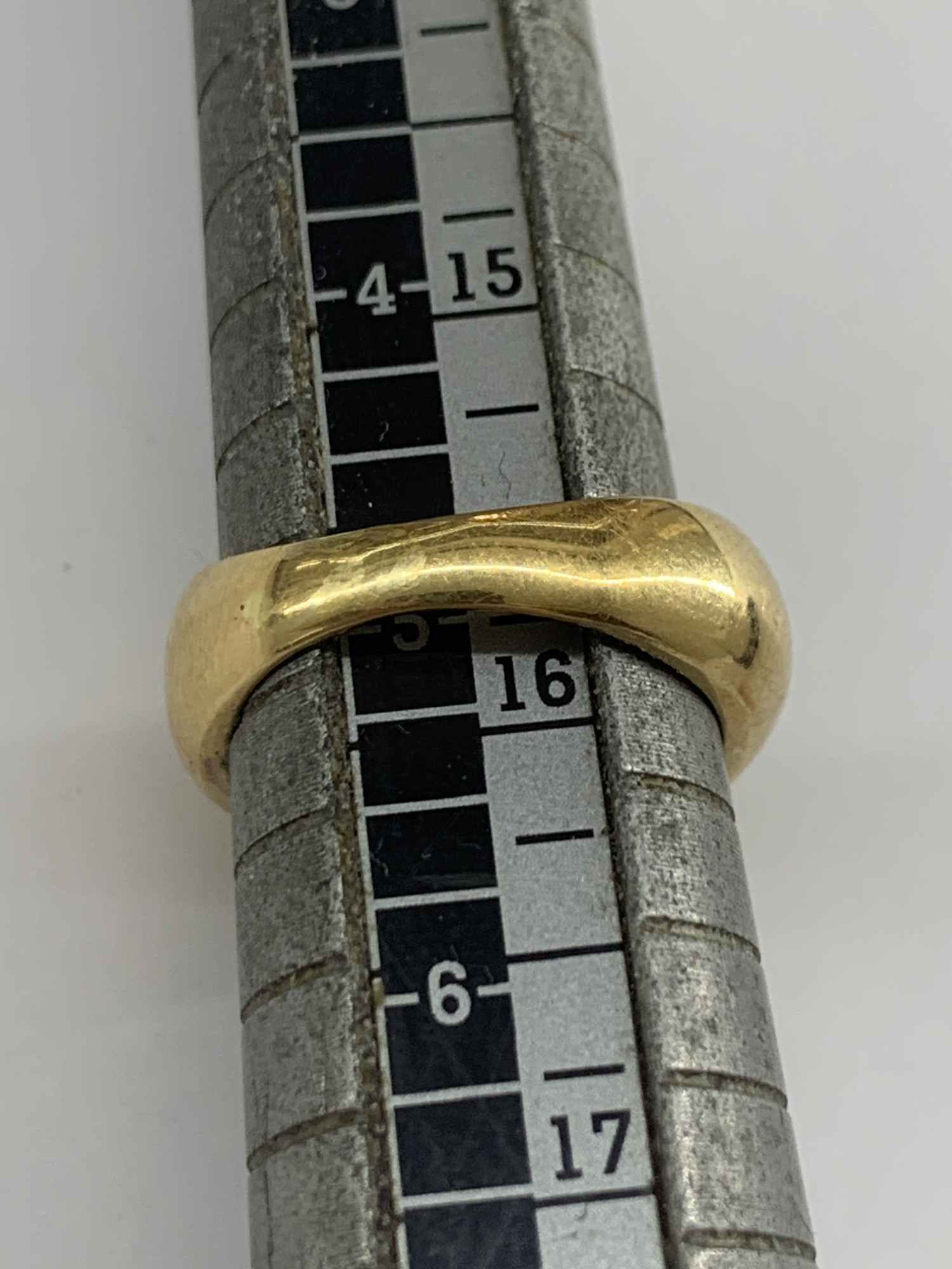 Кольцо из желтого золота с цирконием (33779654) 2