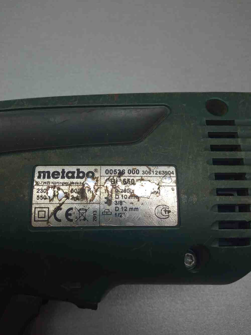 Дрель Metabo SBE 550 4