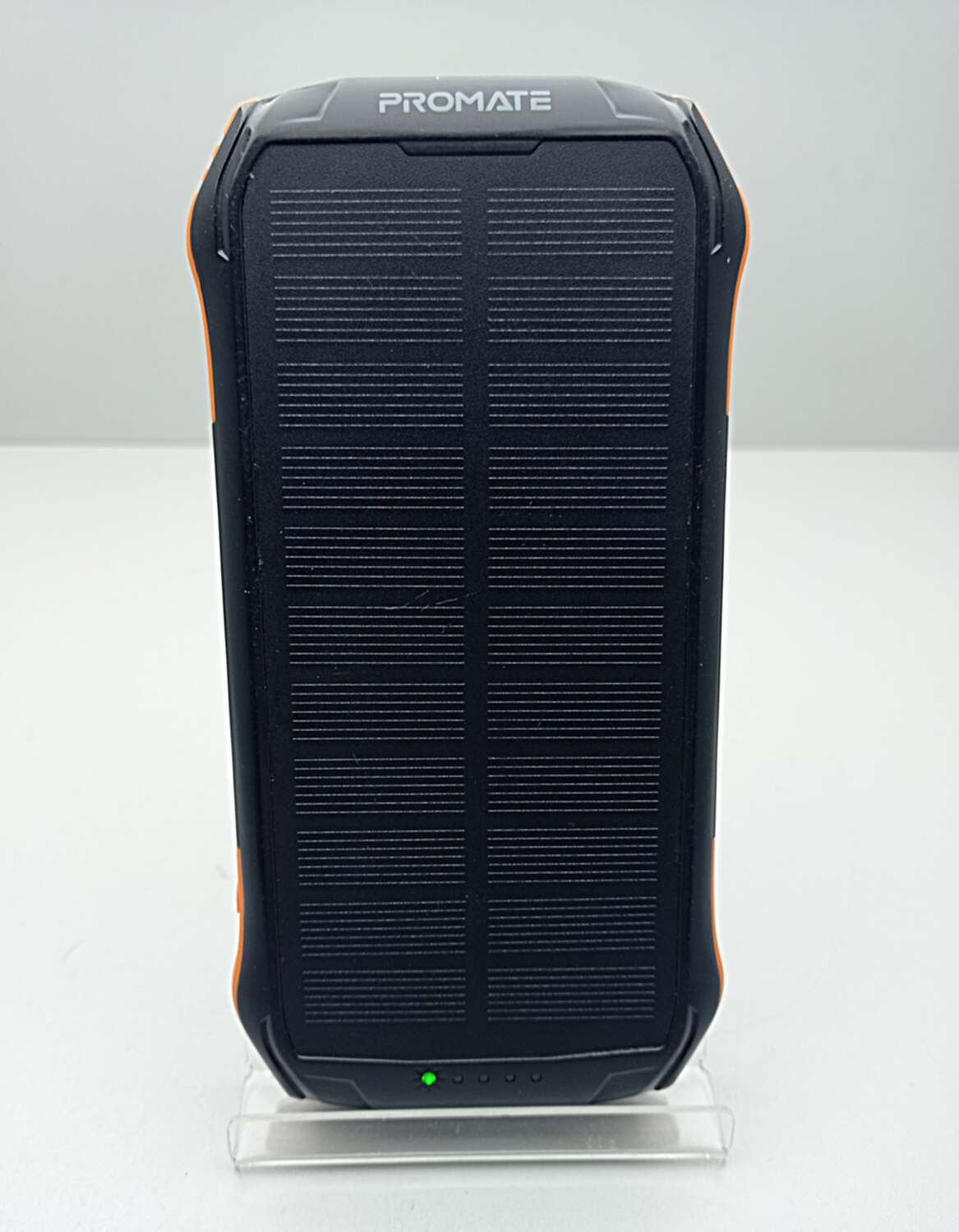 Power Bank Promate SolarTank-10PDQi Black-Orange 1