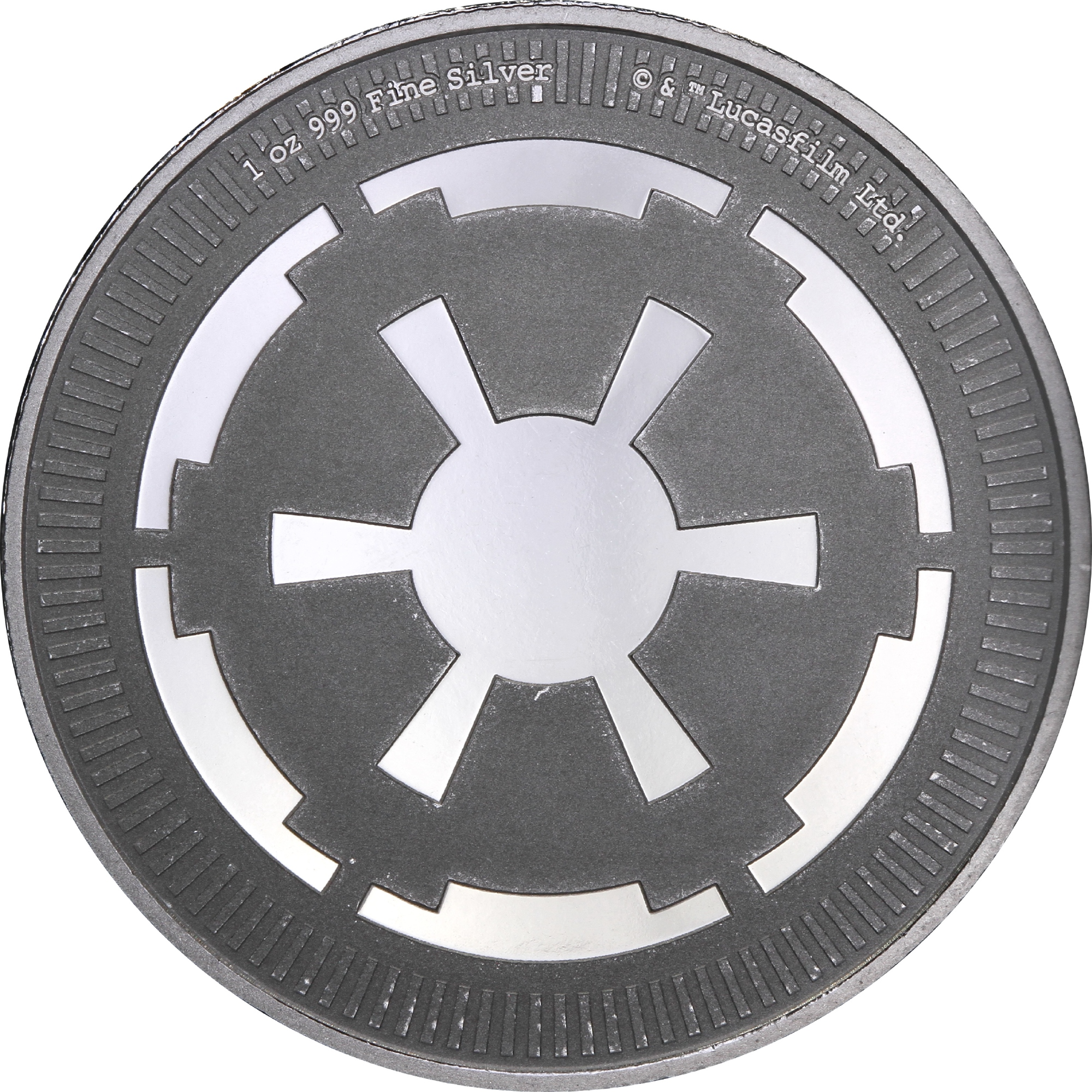 Серебряная монета 1oz Звездные Войны: Монета Галактической Империи 2 доллара 2021 Ниуэ (29128006) 0
