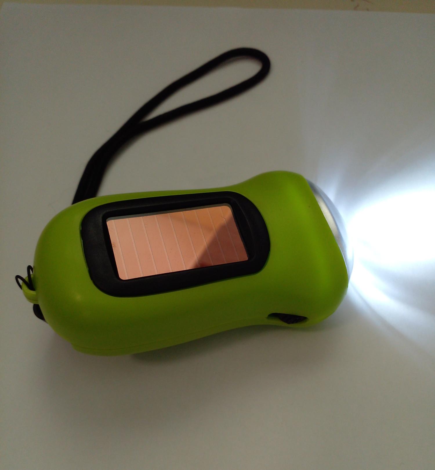 Ліхтар-Брелок Munkees Mini Solar/Dynamo Flashlight 0