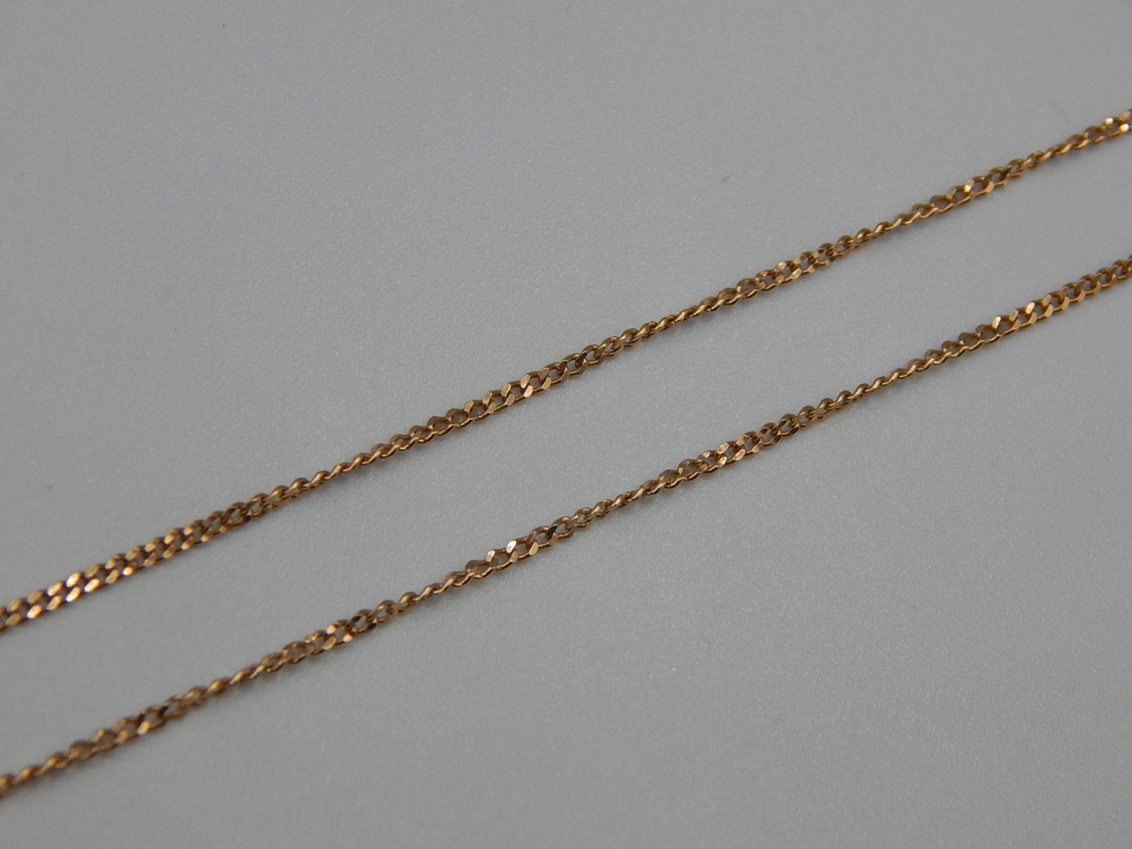 Ланцюжок з червоного золота з плетінням панцирное (32060195) 1
