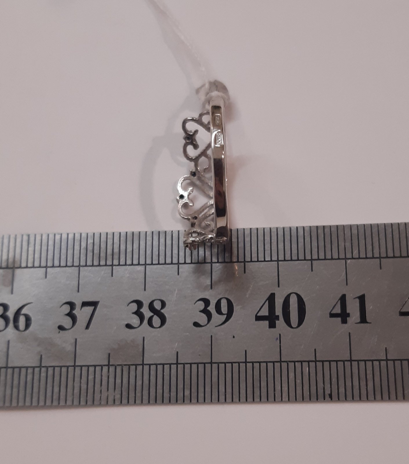 Срібна каблучка з цирконієм (29763642) 6