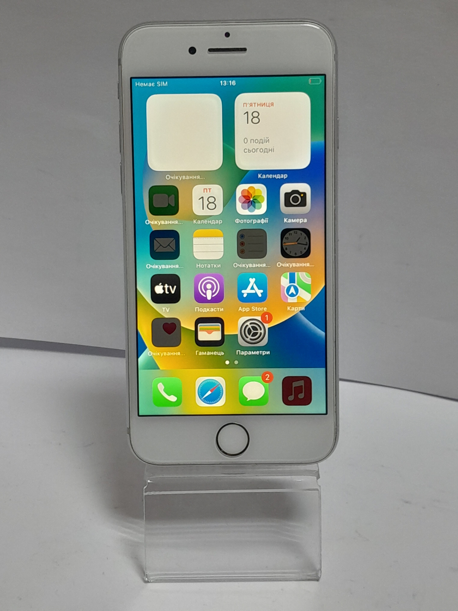 Apple iPhone 8 64Gb Silver (MQ6L2) 0