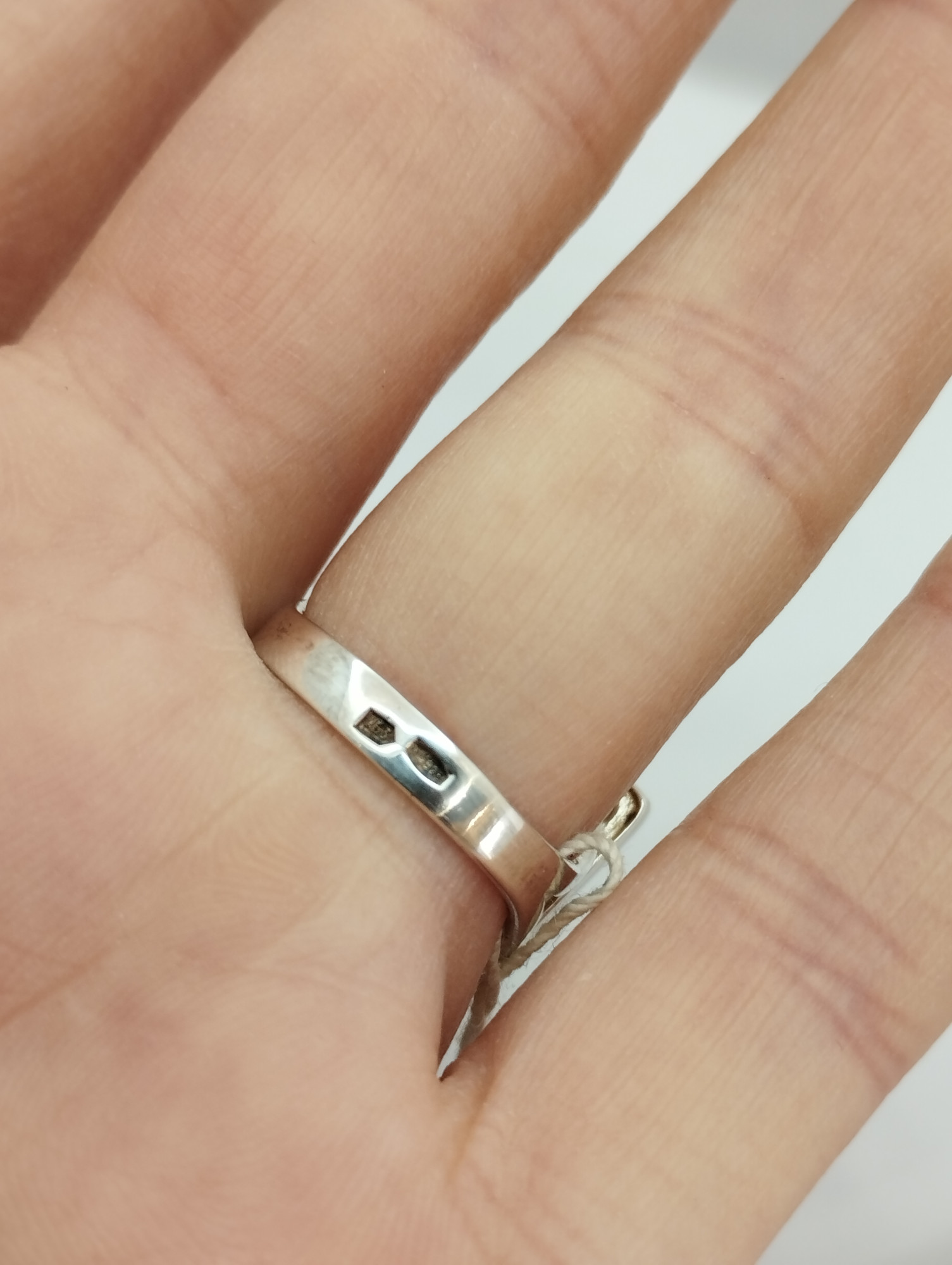 Серебряное кольцо с цирконием (32881679) 4