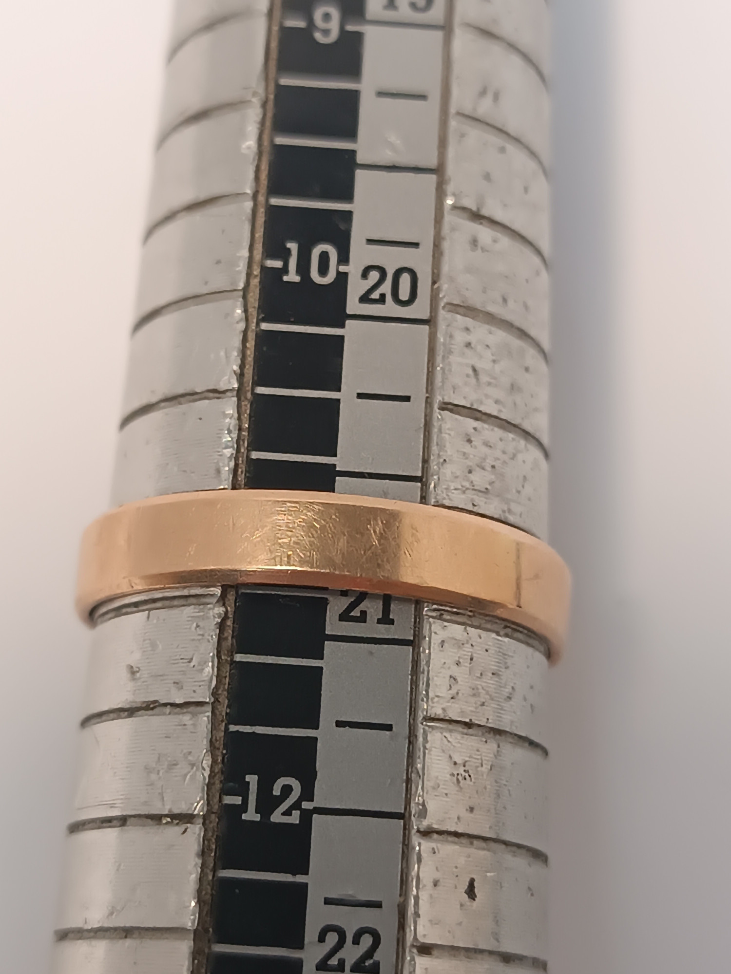 Обручальное кольцо из красного золота (33886100) 2