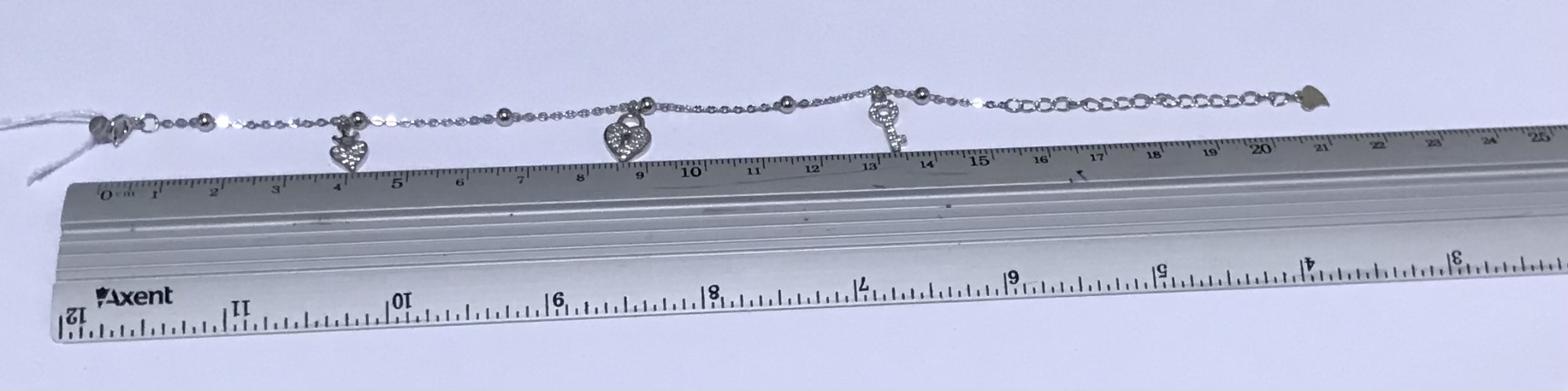 Срібний браслет із цирконієм (29341851) 3