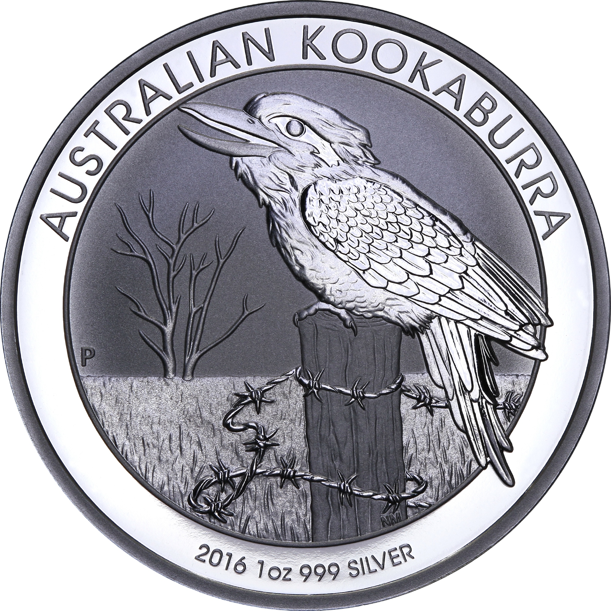 Серебряная монета 1oz Кукабарра 1 доллар 2016 Австралия (29127887) 0