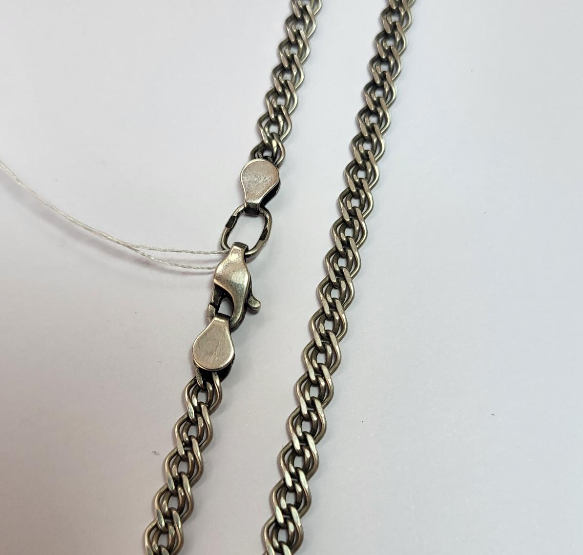 Серебряная цепь с плетением Нонна (33868754) 0