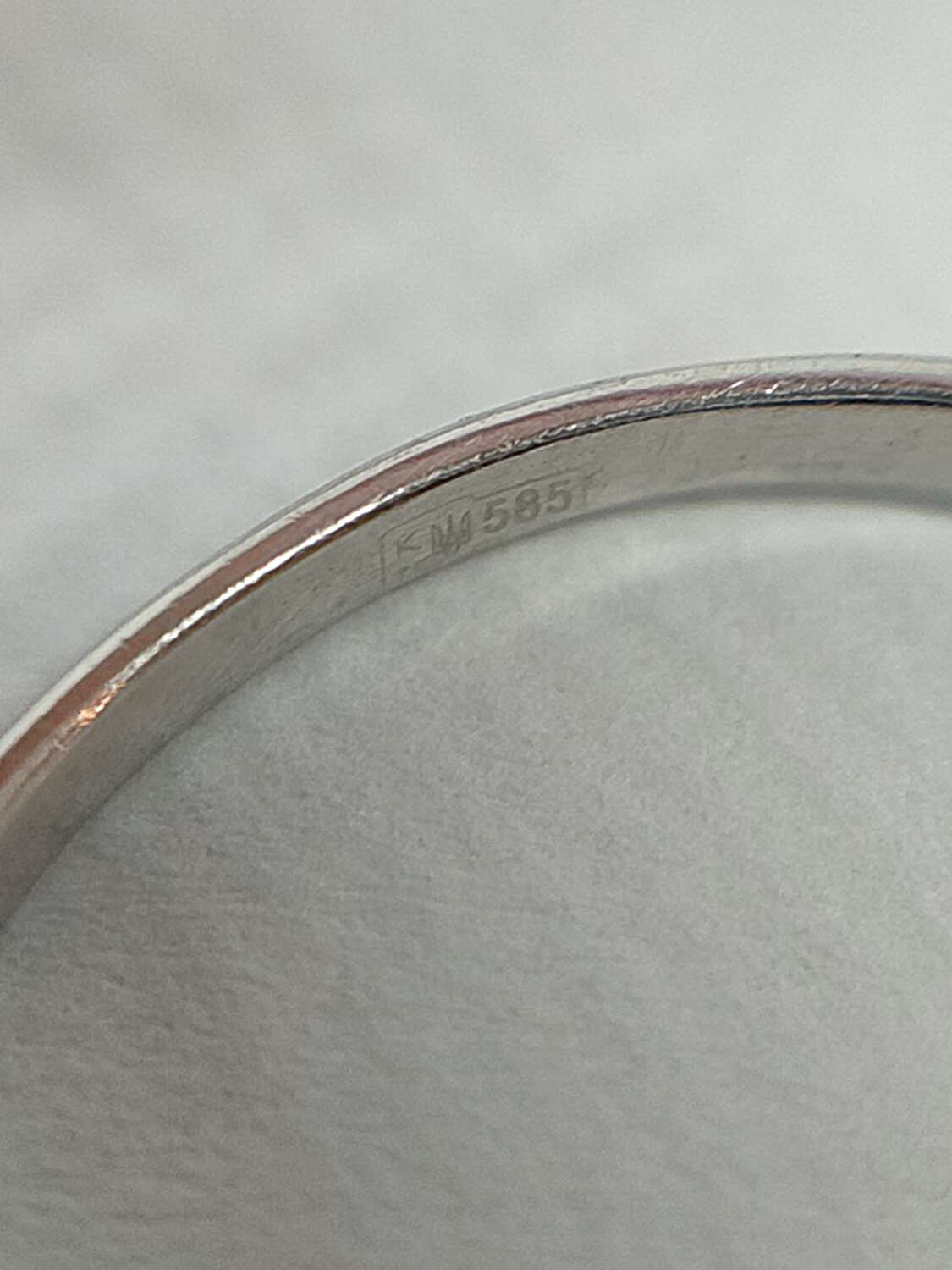 Кольцо из белого золота с бриллиантом (-ми) (33466402) 6