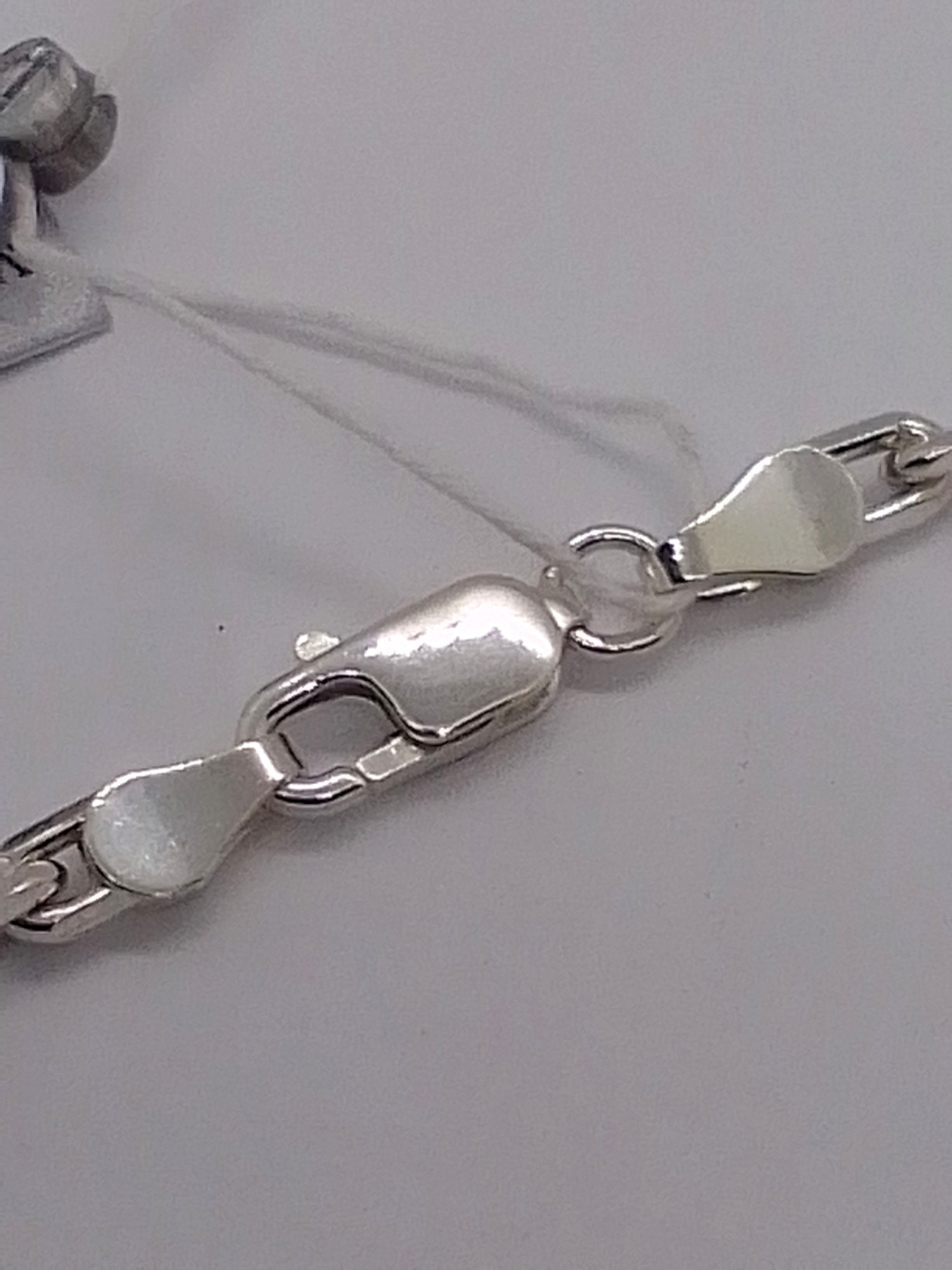 Серебряная цепь с плетением Якорное (33716971) 2