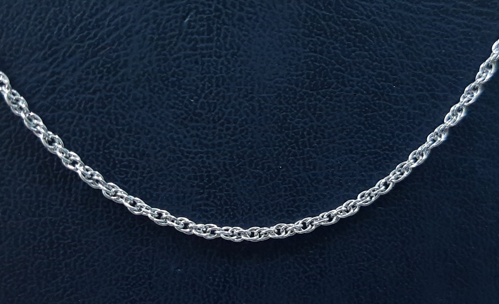 Серебряная цепь с плетением Кордовое (30627628) 2