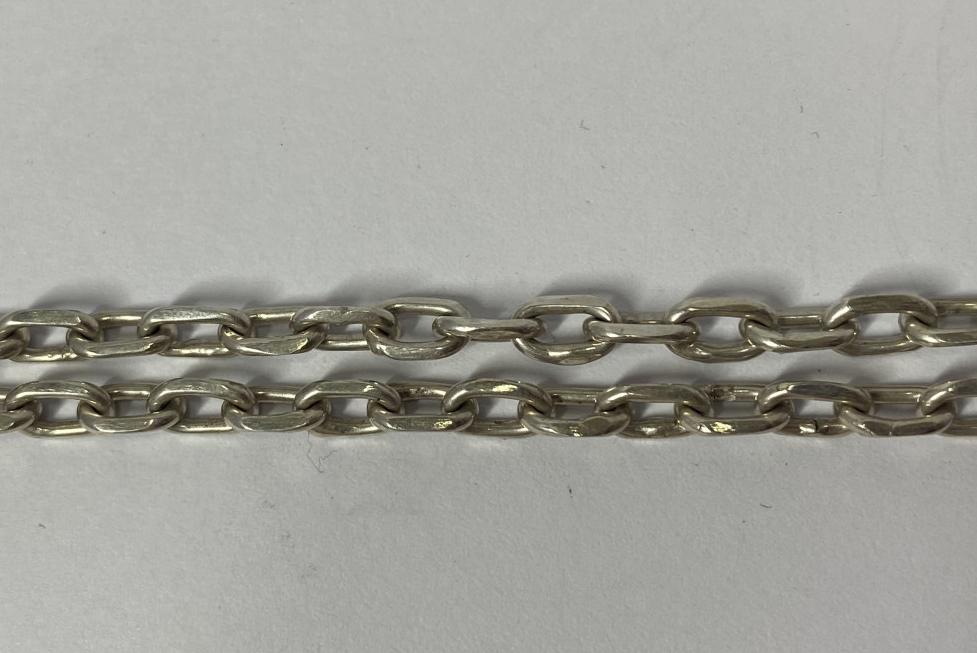 Серебряная цепь с плетением Якорное (33310751) 1