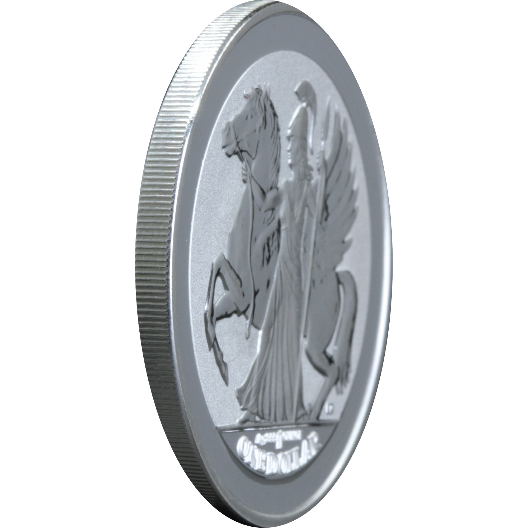 Серебряная монета 1oz Пегас 1 доллар 2017 БВО (29127850) 5
