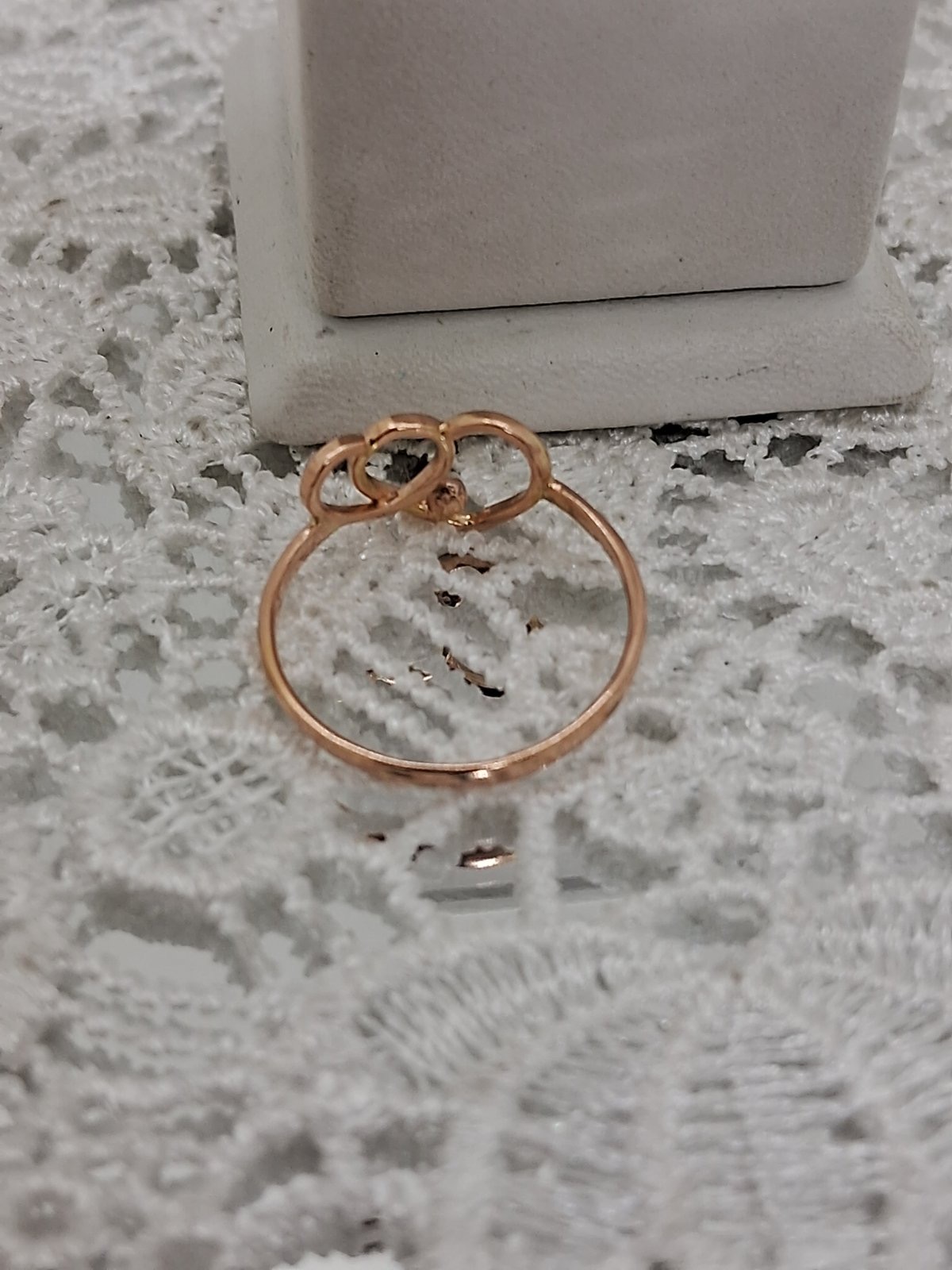 Кольцо из красного золота с цирконием (33492714)  6