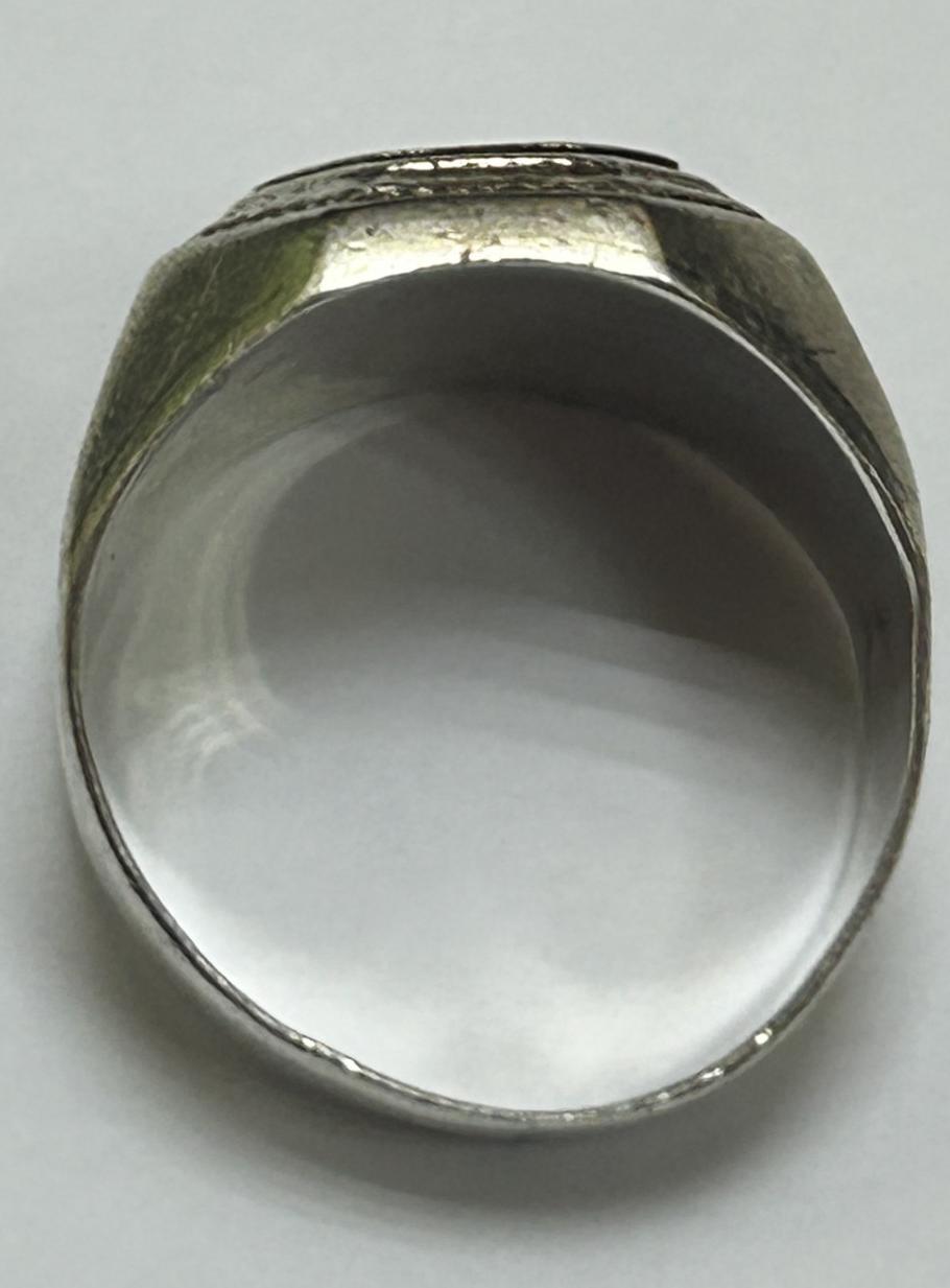 Срібний перстень з емаллю (33694919)  3