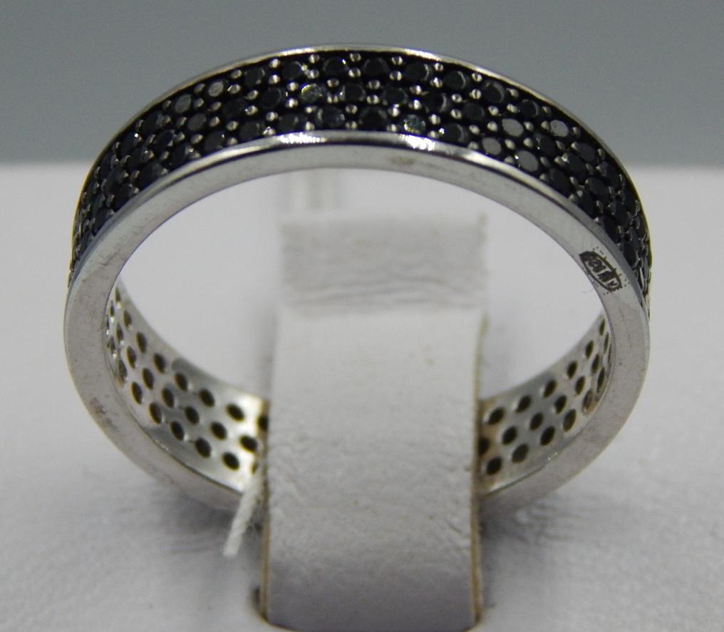 Серебряное кольцо с цирконием (32584563) 0