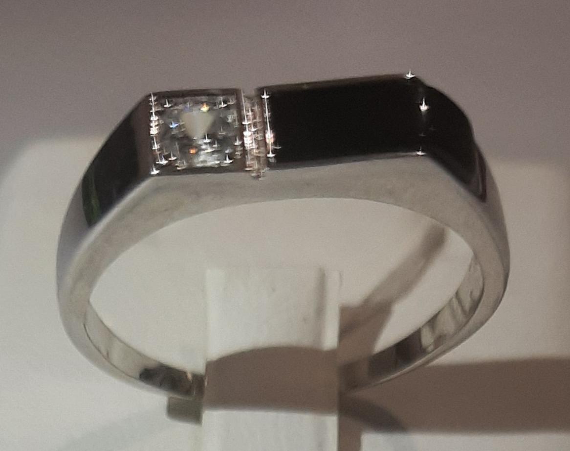 Срібний перстень із цирконієм (30828552) 0