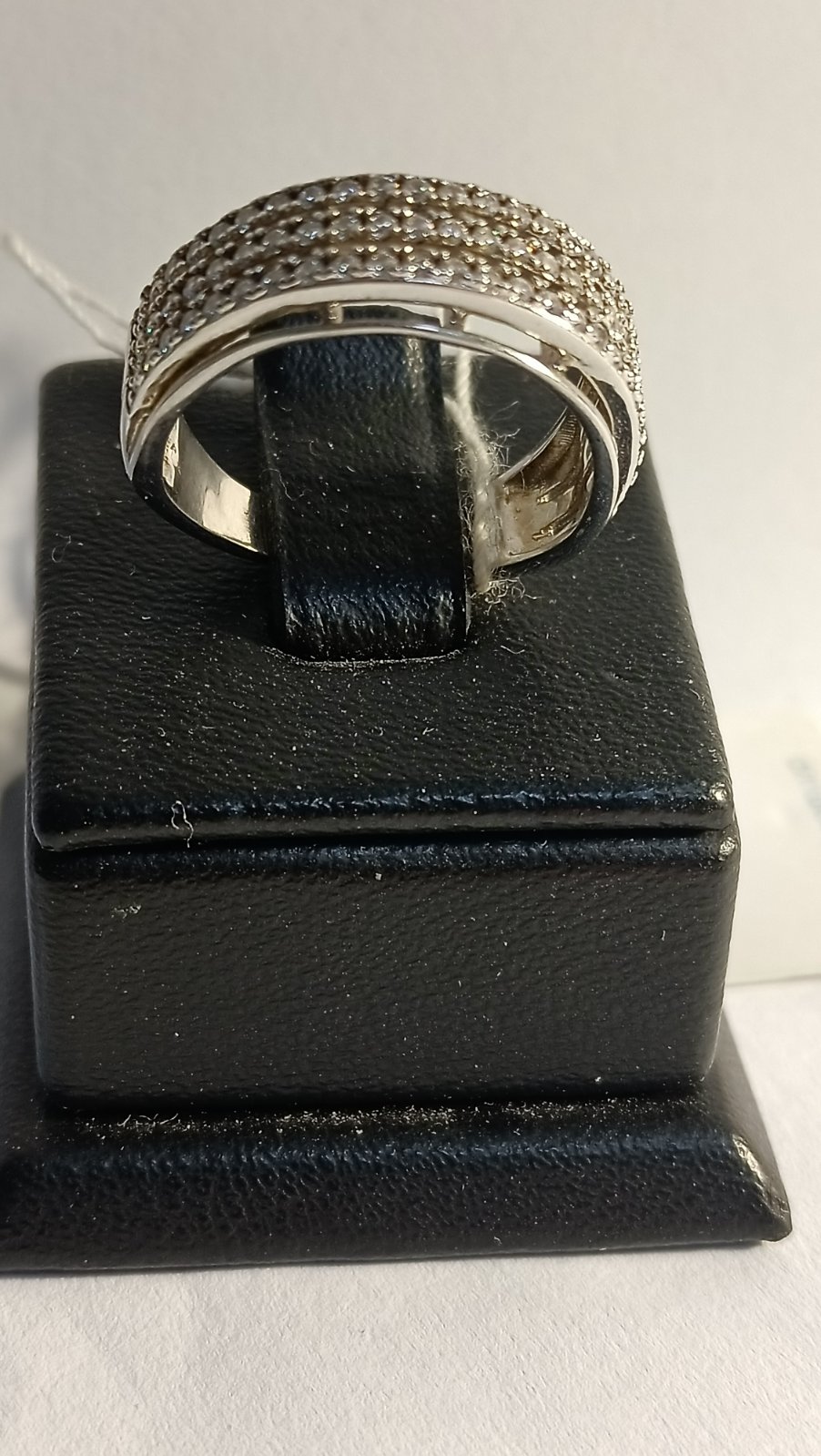 Серебряное кольцо с цирконием (32276142) 3