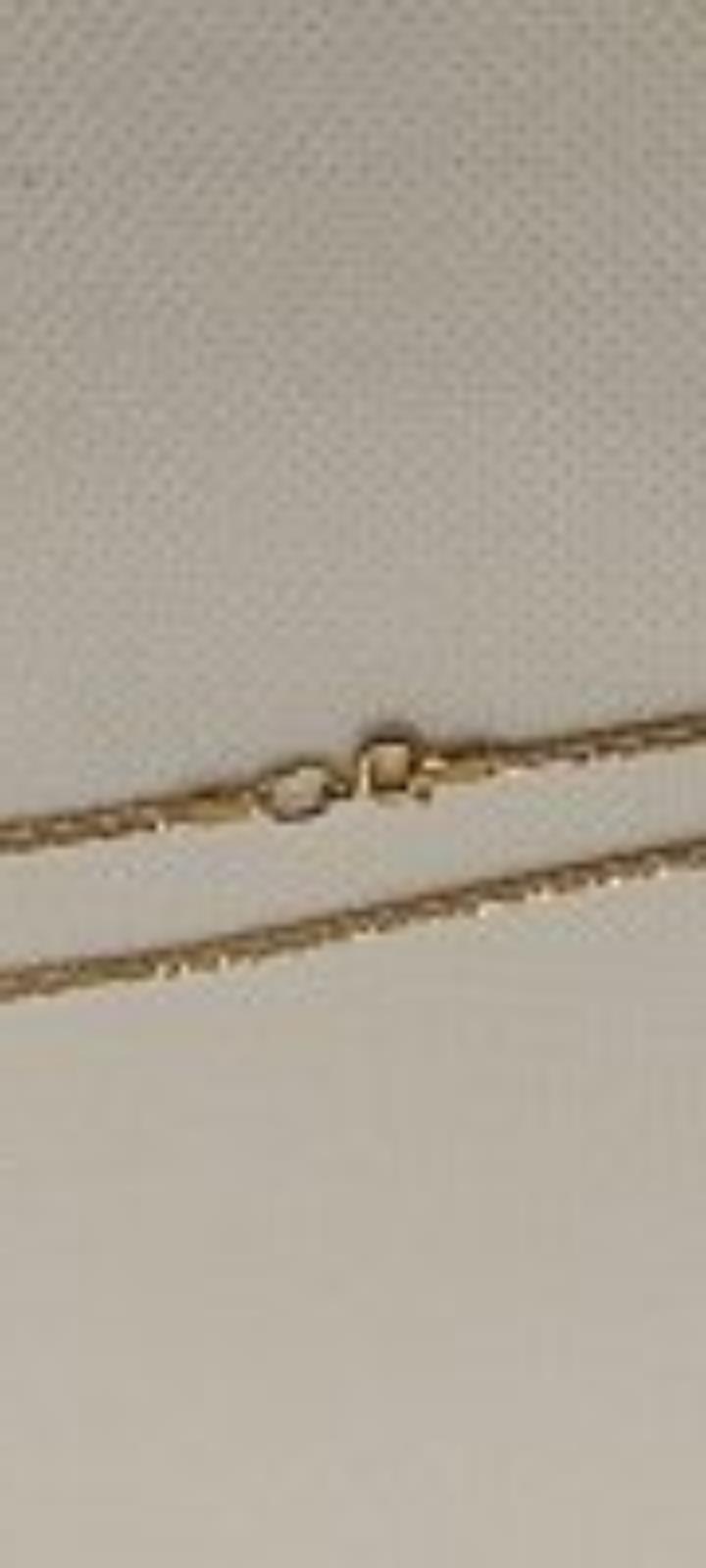 Ланцюжок з червоного золота з плетінням подвійний Ромб (32411725) 0