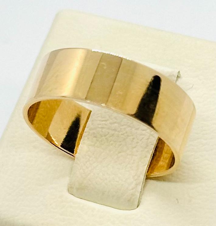 Обручальное кольцо из красного золота (33676809) 0