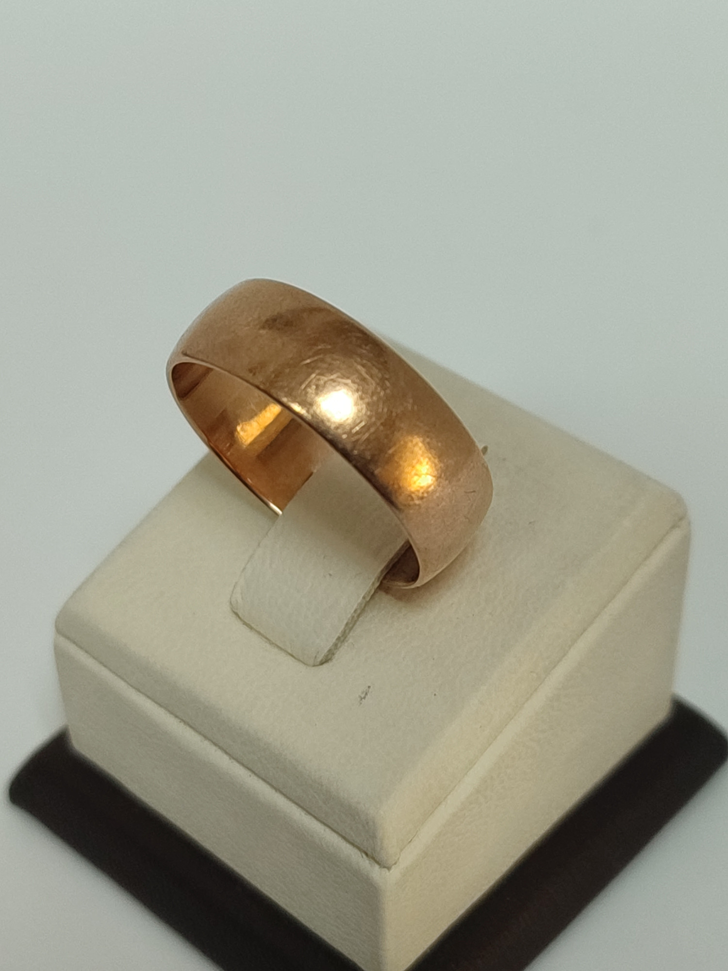 Обручальное кольцо из красного золота (33810991) 1