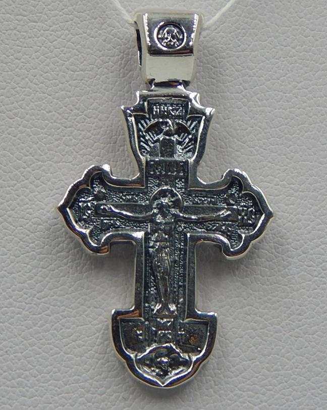 Срібний підвіс-хрест (31876451) 0