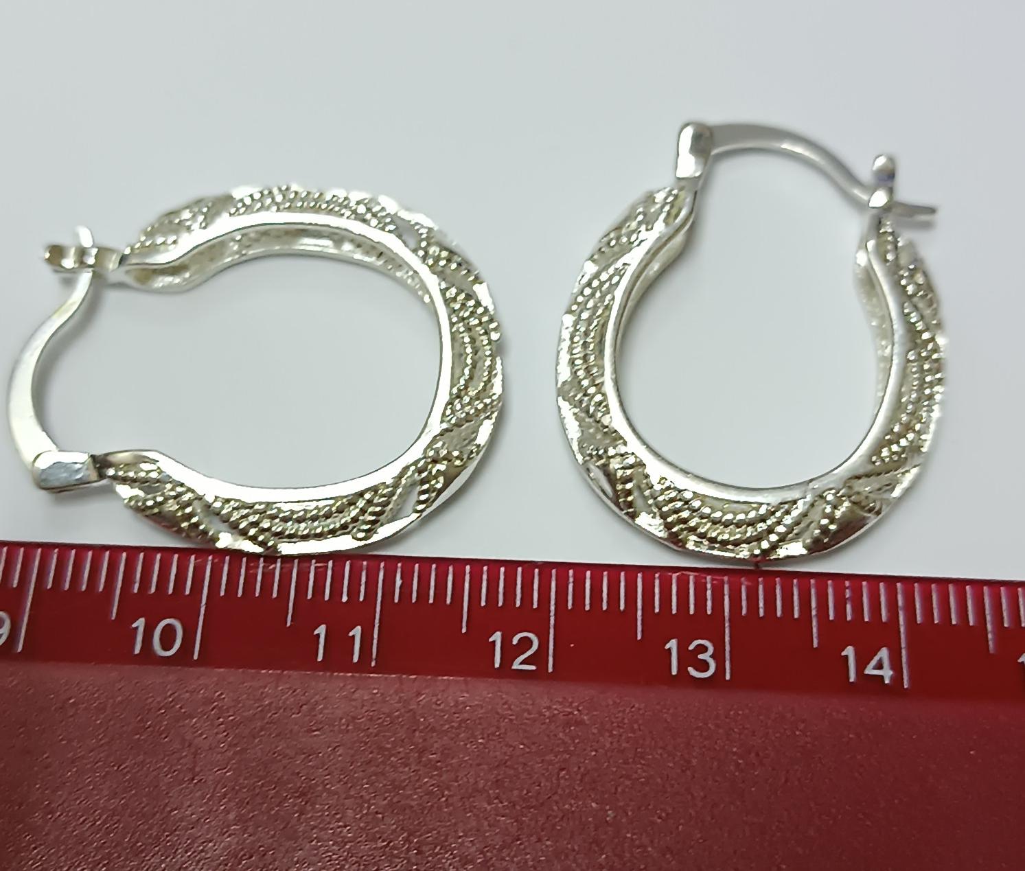 Срібні сережки (33807811) 2