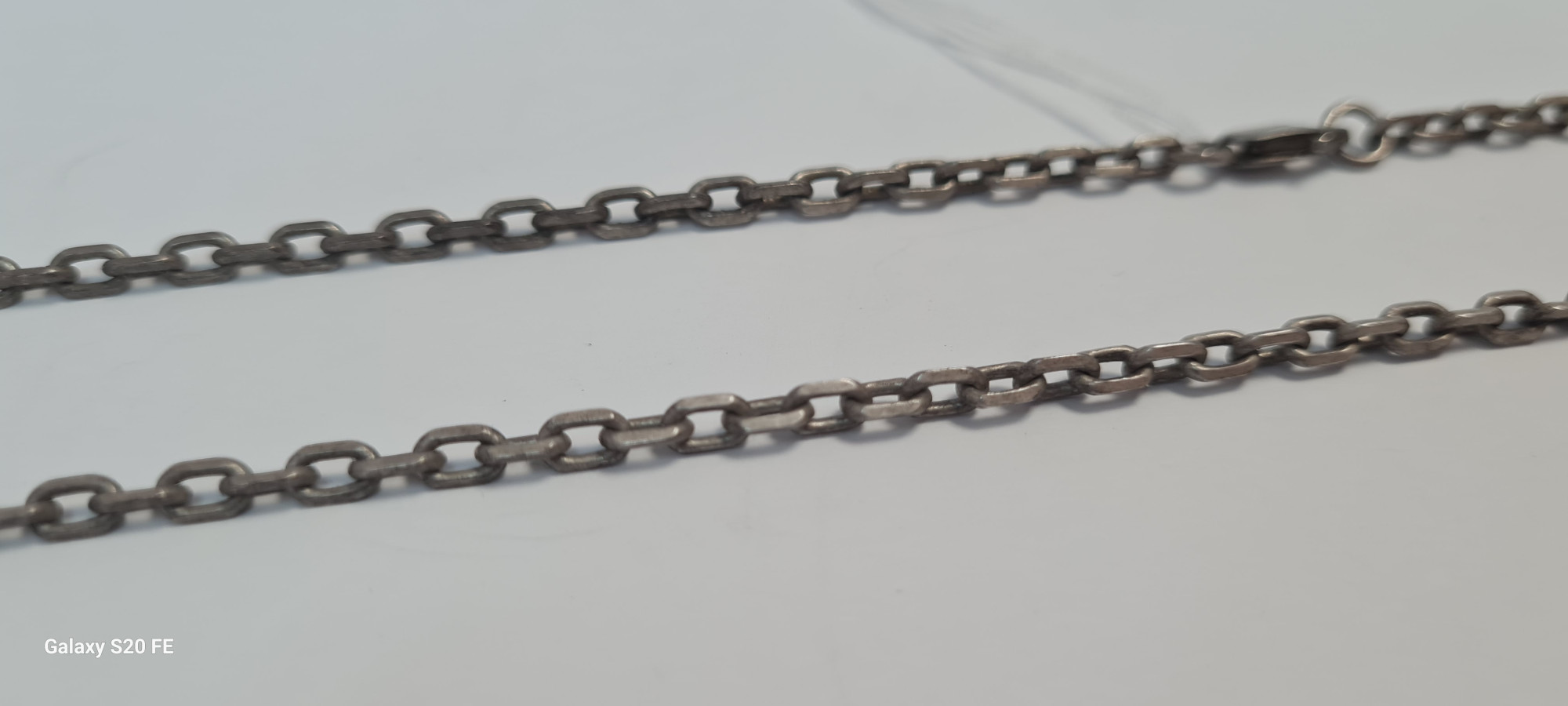 Серебряная цепь с плетением Якорное (33625898) 3