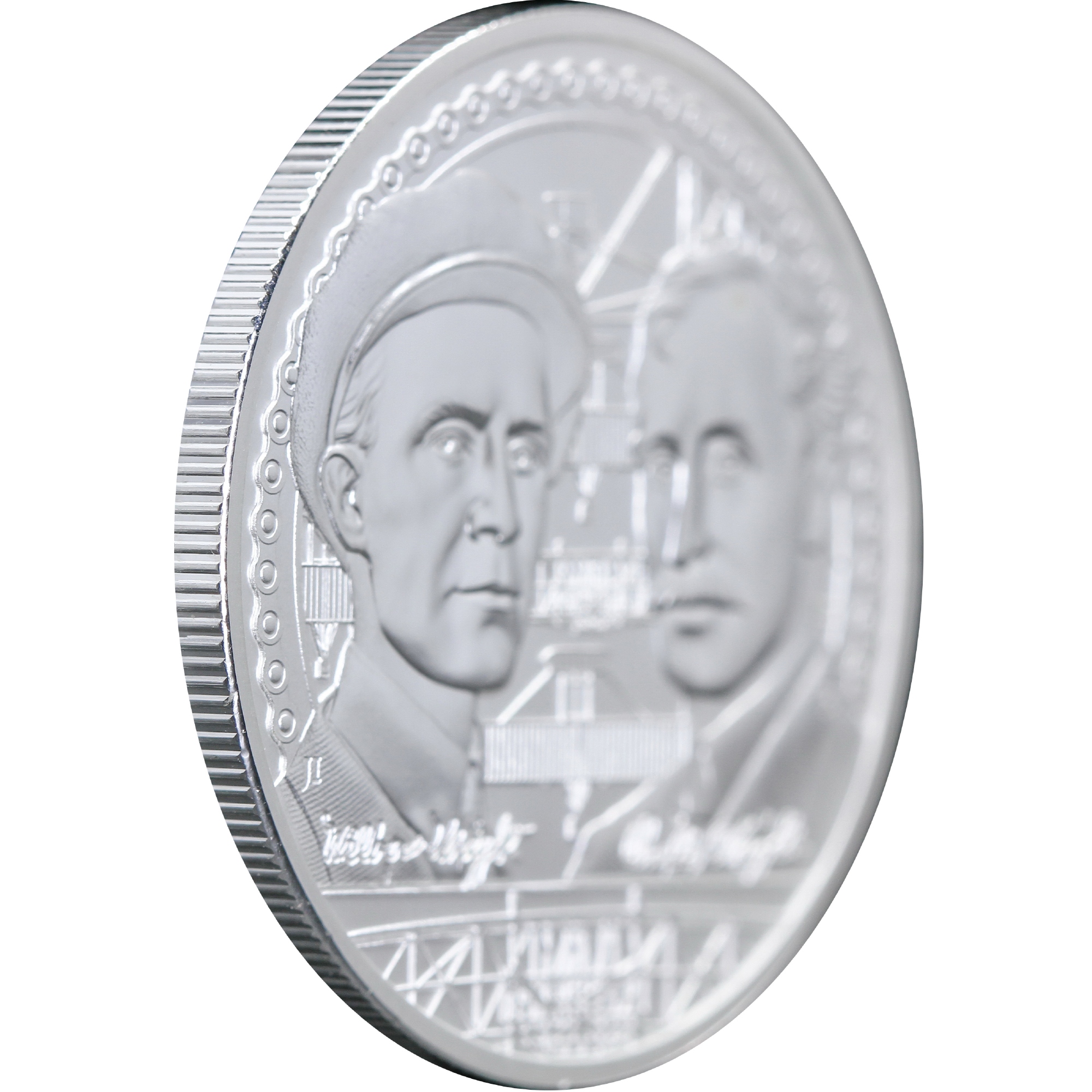 Серебряная монета 1oz Иконы Инноваций: Братья Райт 2 доллара 2022 Ниуэ (29649590) 5