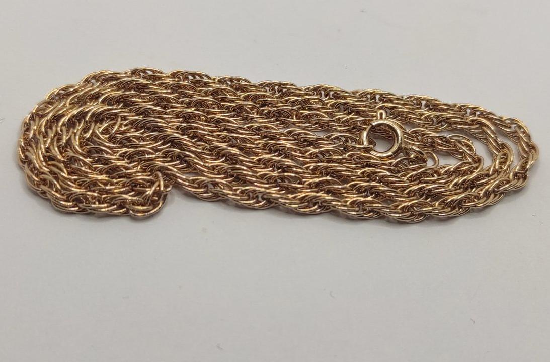 Ланцюг із червоного золота з плетінням Кордове (32941143) 3