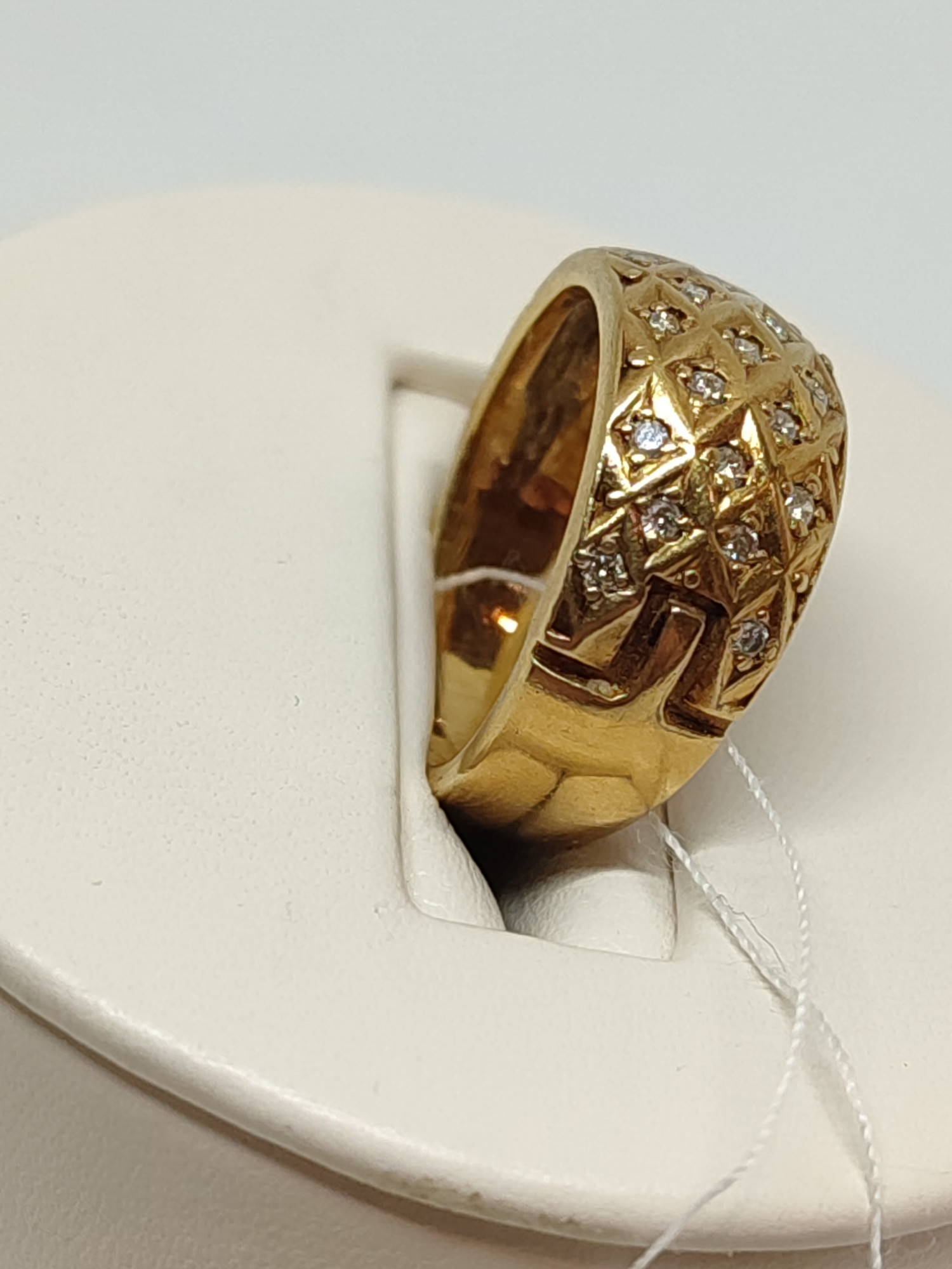 Кольцо из красного золота с бриллиантом (-ми) (27416955)  6