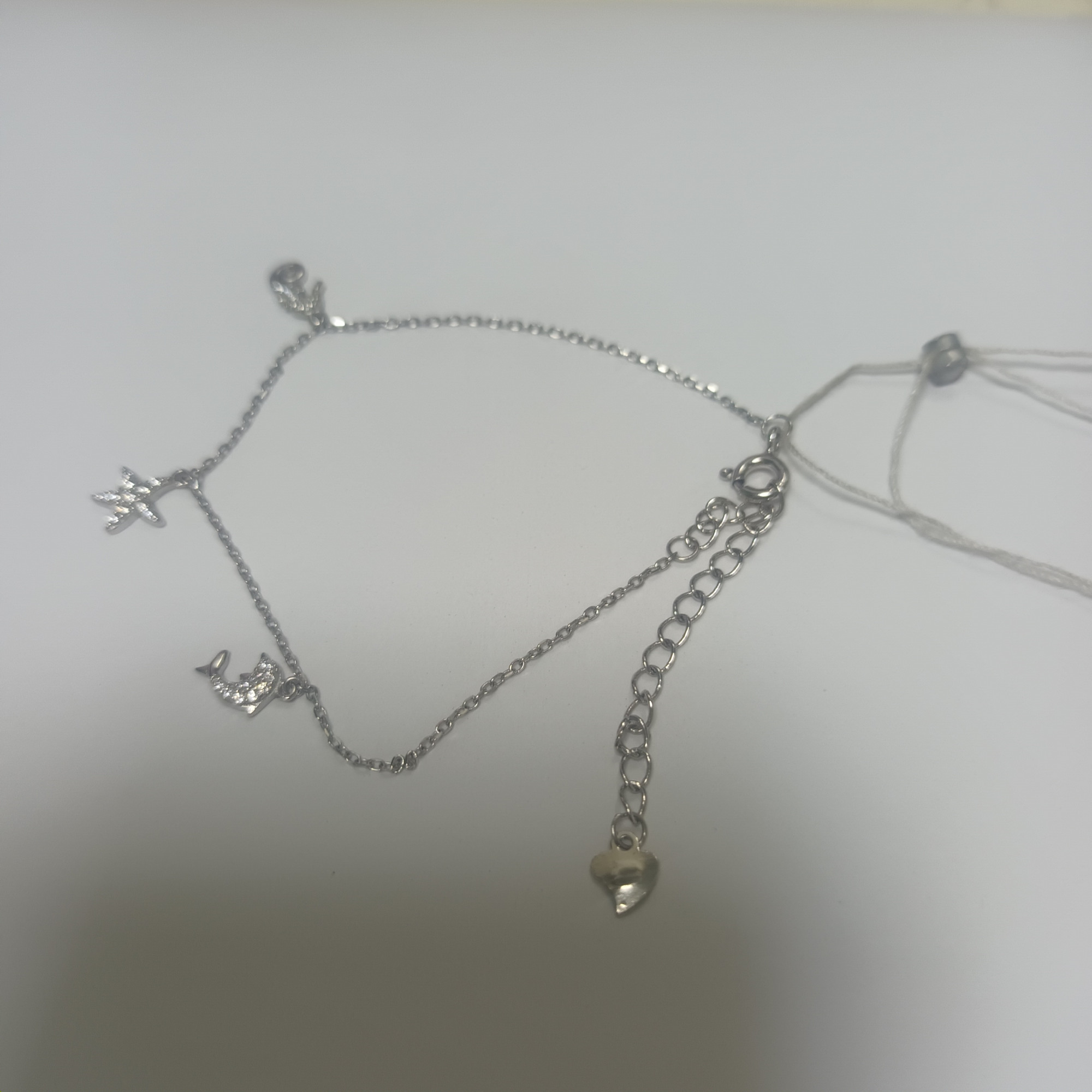 Срібний браслет із цирконієм (30985536) 2