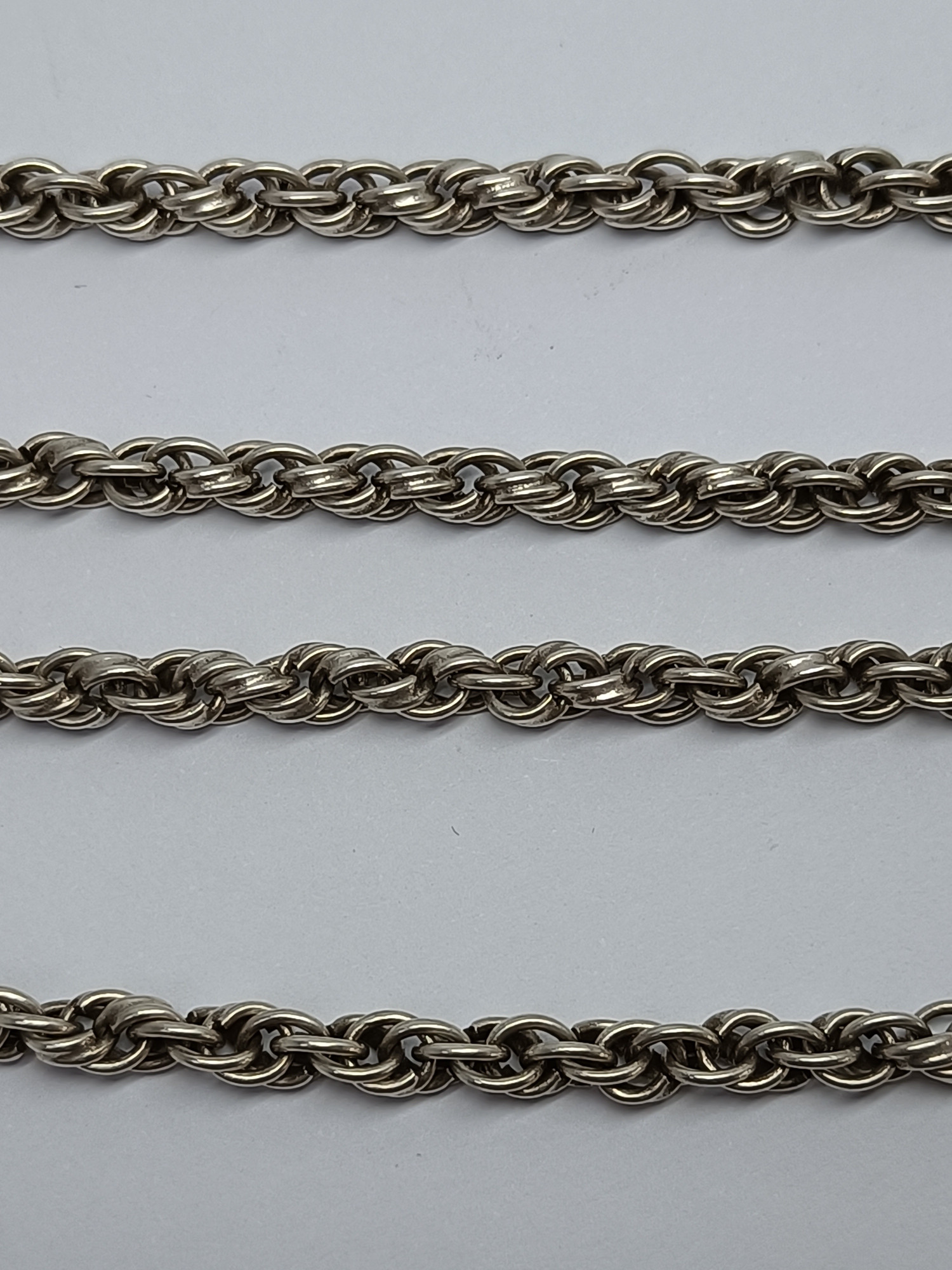 Срібний ланцюг з плетінням Кордове (33723178) 2
