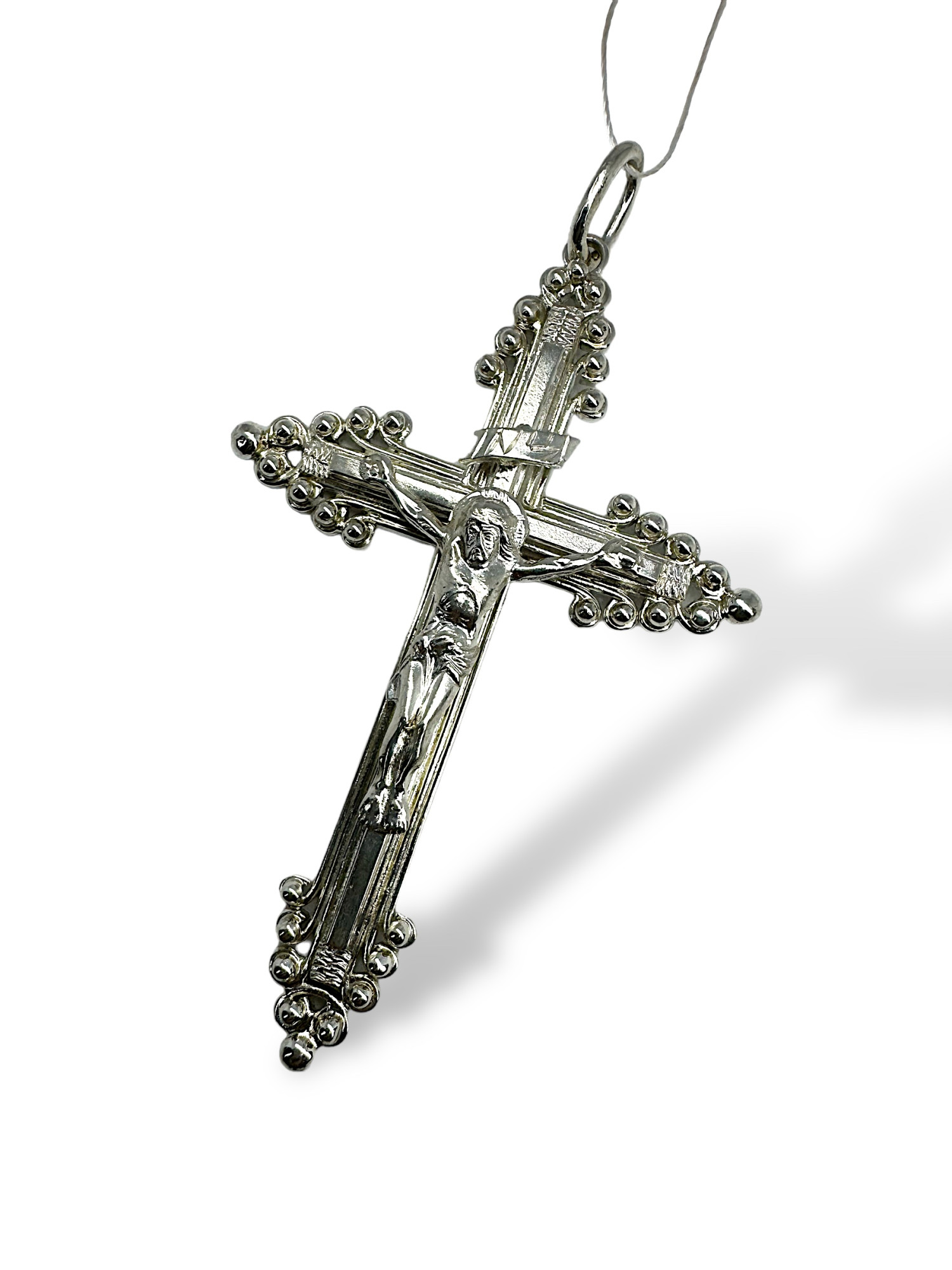 Срібний підвіс-хрест (33517992) 0