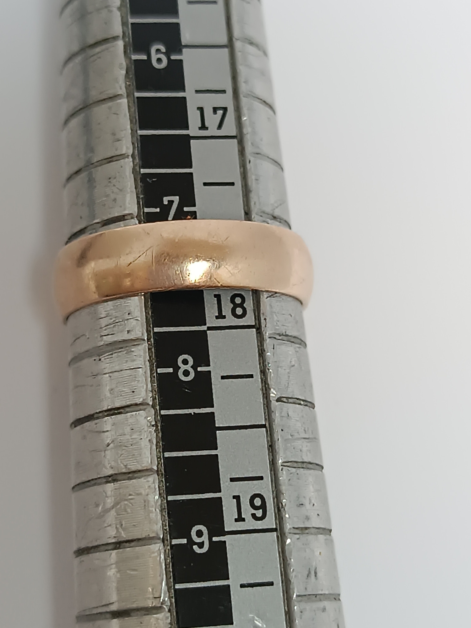Обручальное кольцо из красного золота (33812647) 2