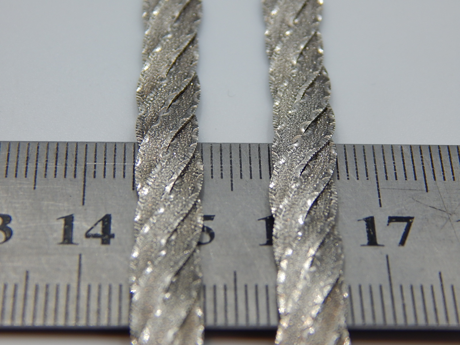 Серебряная цепь с плетением Фантазийное (31051501) 4