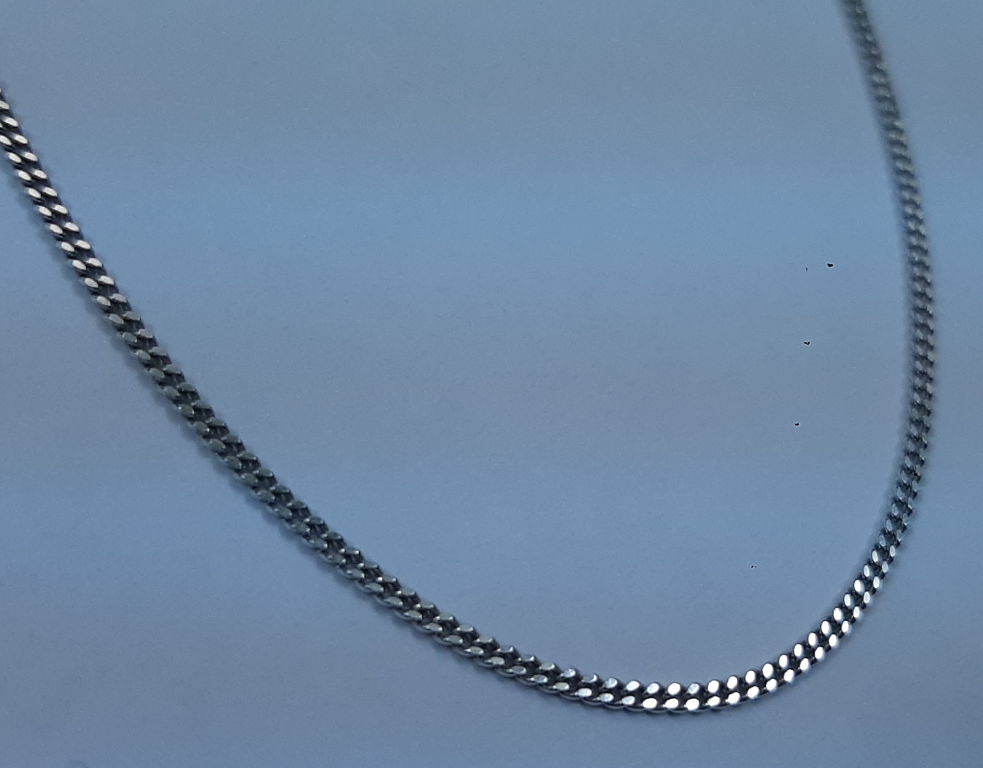 Срібний ланцюг з плетінням панцирне (30598603) 1