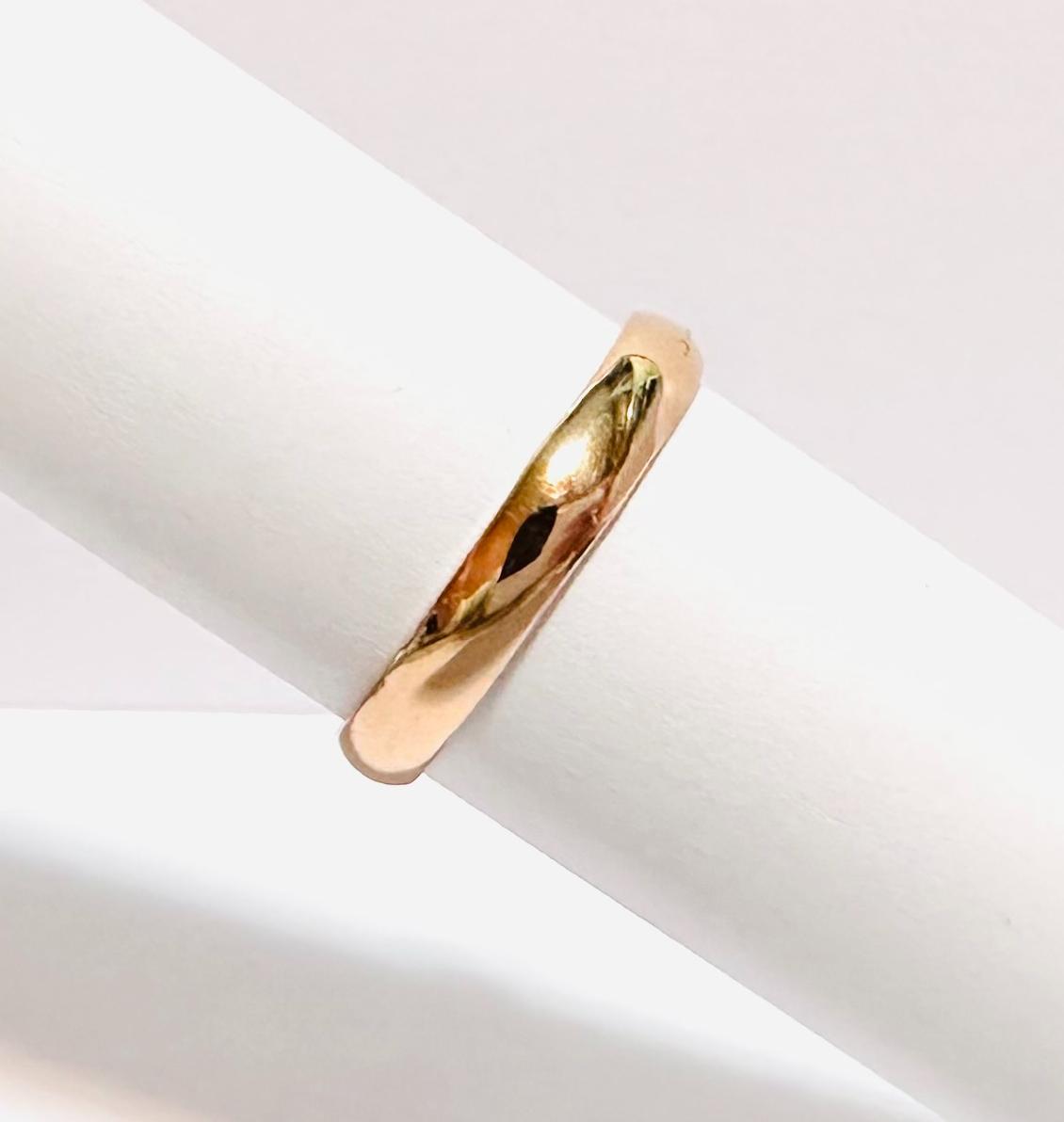 Обручальное кольцо из красного золота (32803375) 1