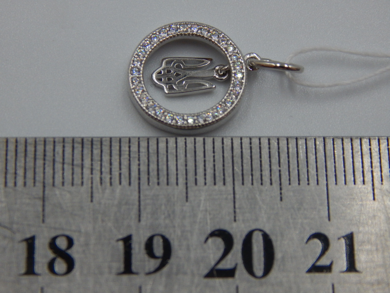 Срібний кулон із цирконієм (33644146) 4
