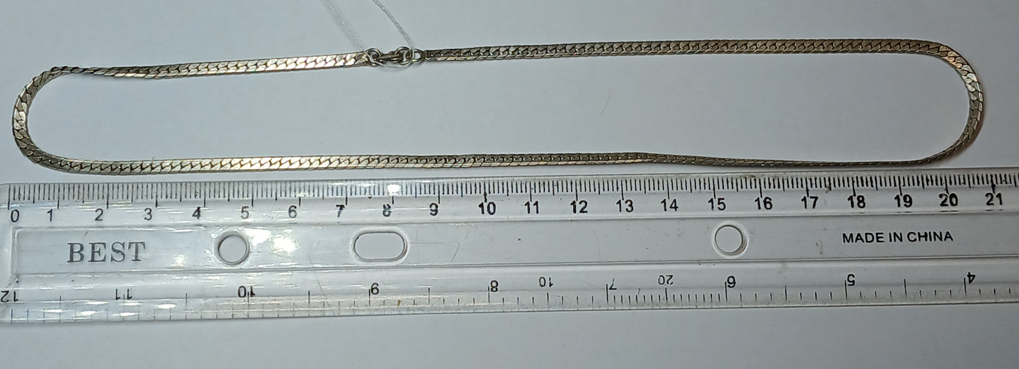 Серебряная цепь с плетением Фантазийное (33671828) 2