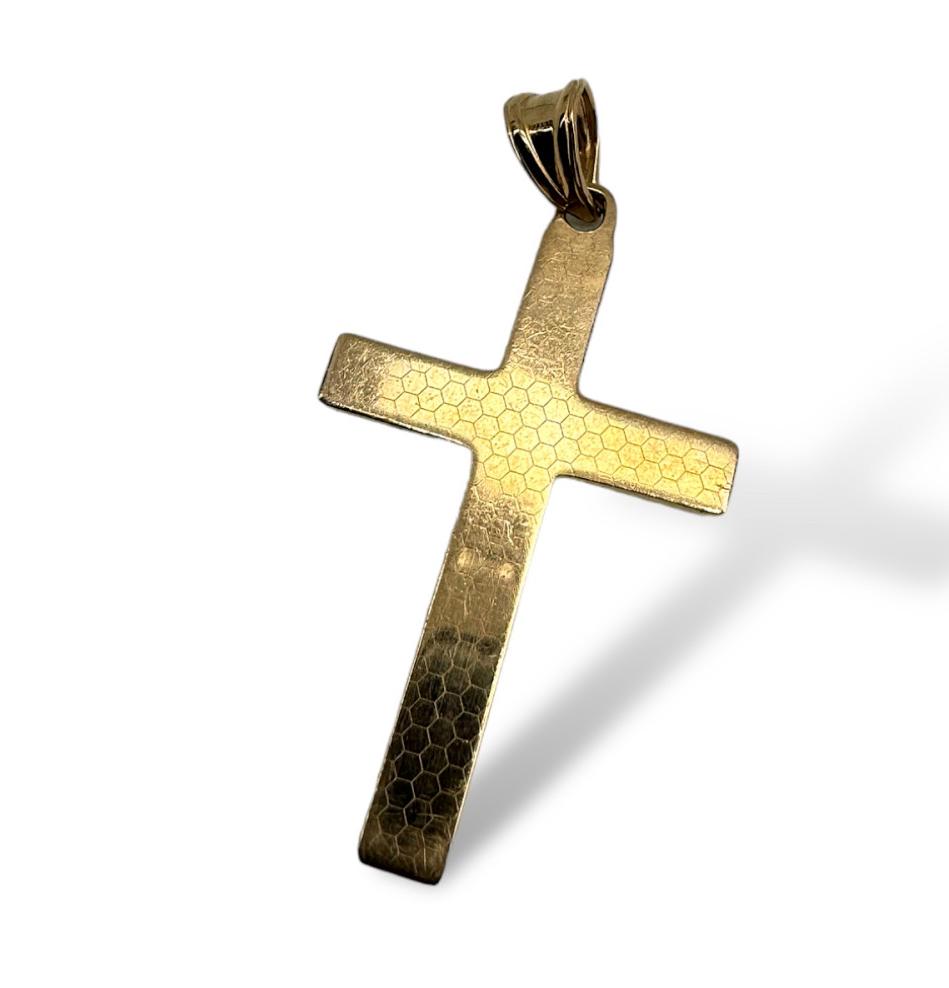 Подвес-крест из красного золота (33746615) 1