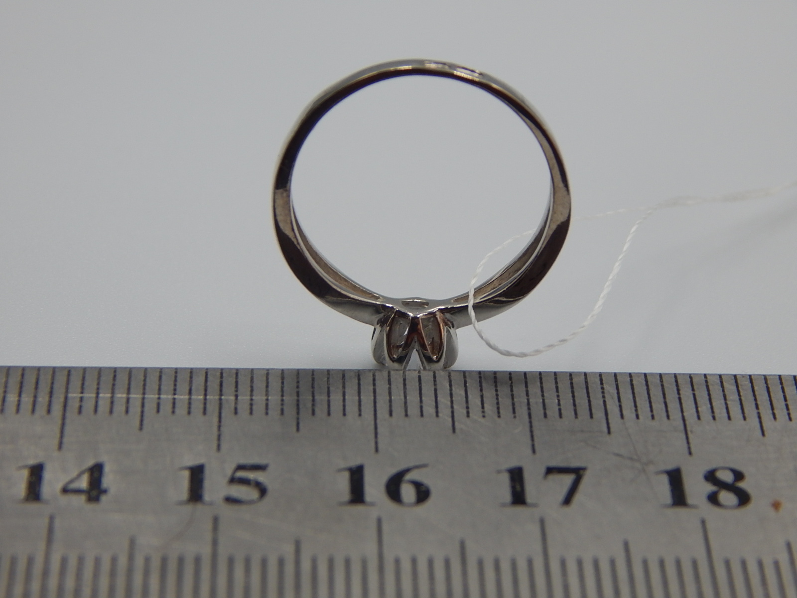 Серебряное кольцо с цирконием (31292839) 3