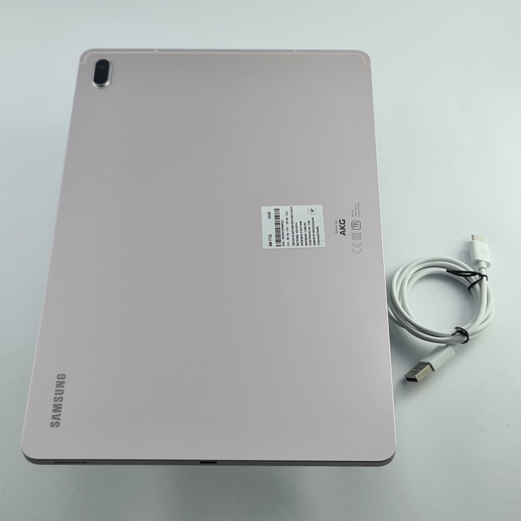 Планшет Samsung Galaxy Tab S7 FE 4/64GB Wi-Fi Pink (SM-T733)  8