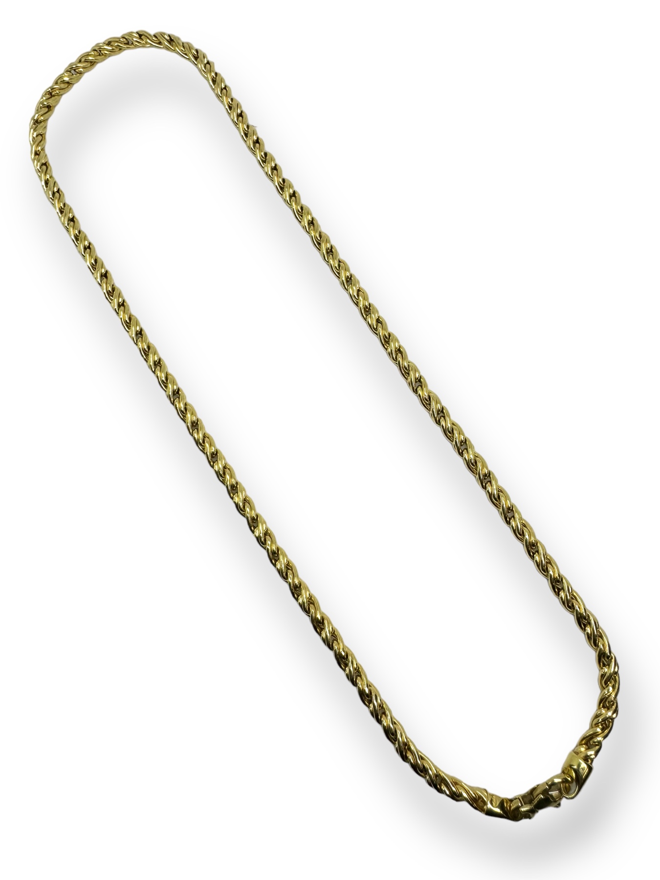Цепь из желтого золота с плетением Колосок (32228163) 1